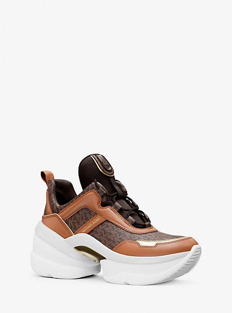 Designer Michael Kors Olympia Trainer Shoes for Women Up to 77