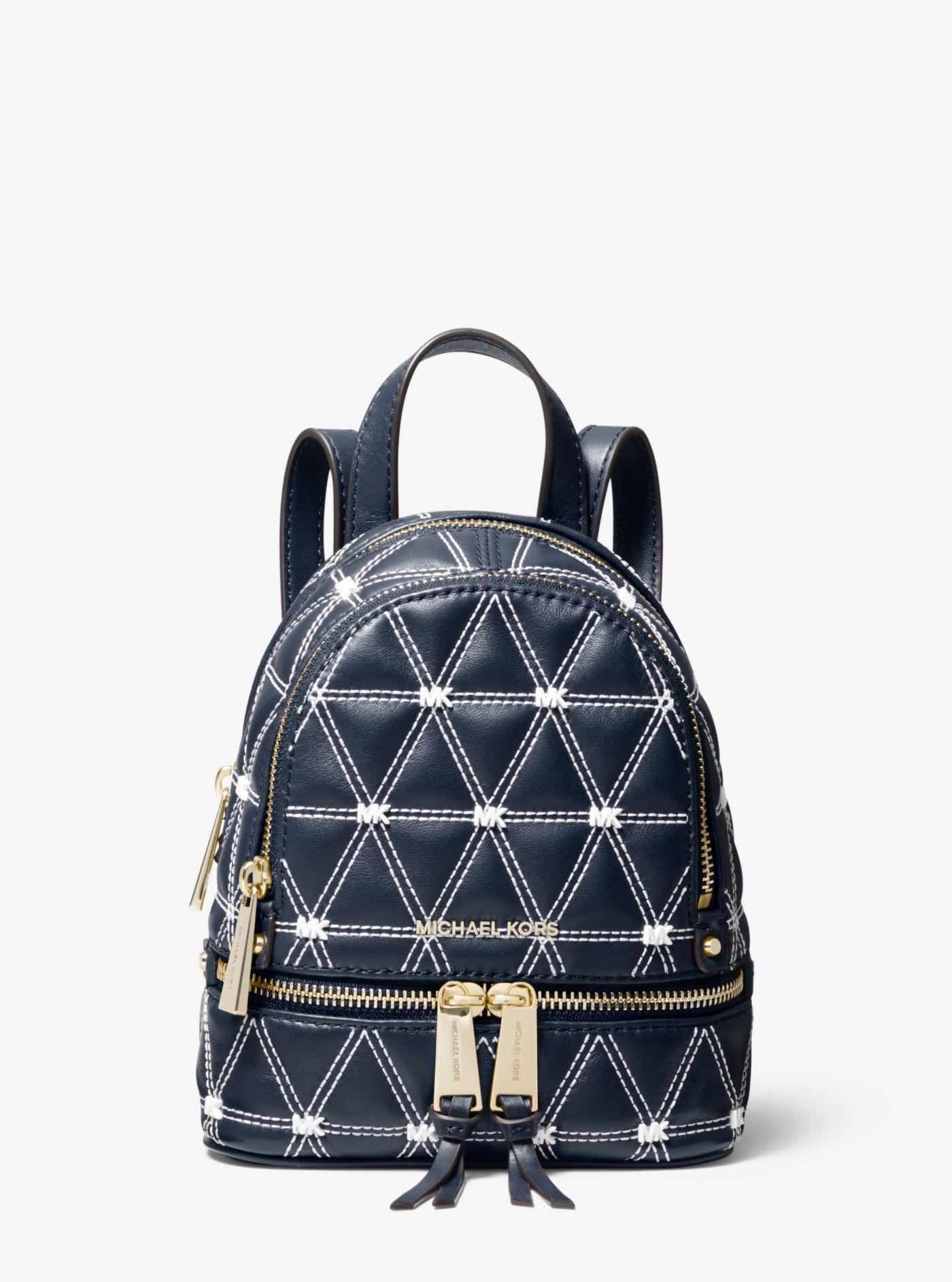 Michael kors online rhea quilted backpack