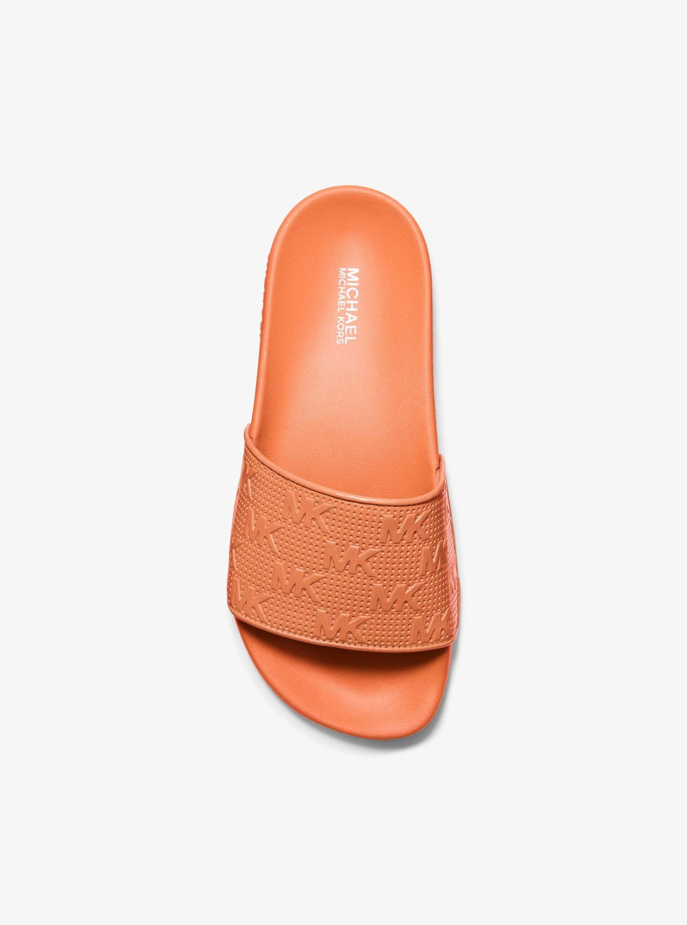 Michael kors gilmore studded slides best sale