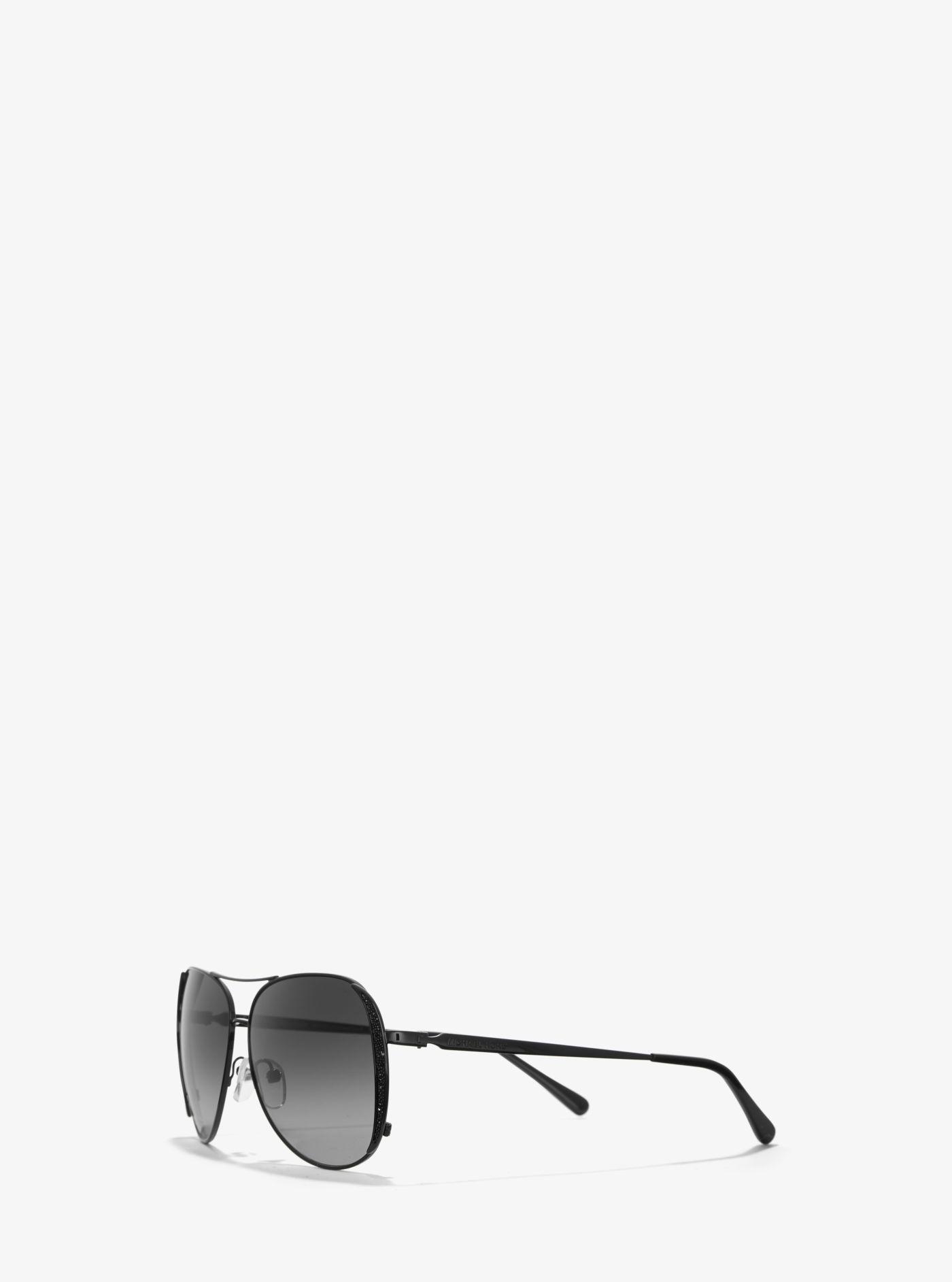 Michael Kors Chelsea Glam Sunglasses in Black | Lyst