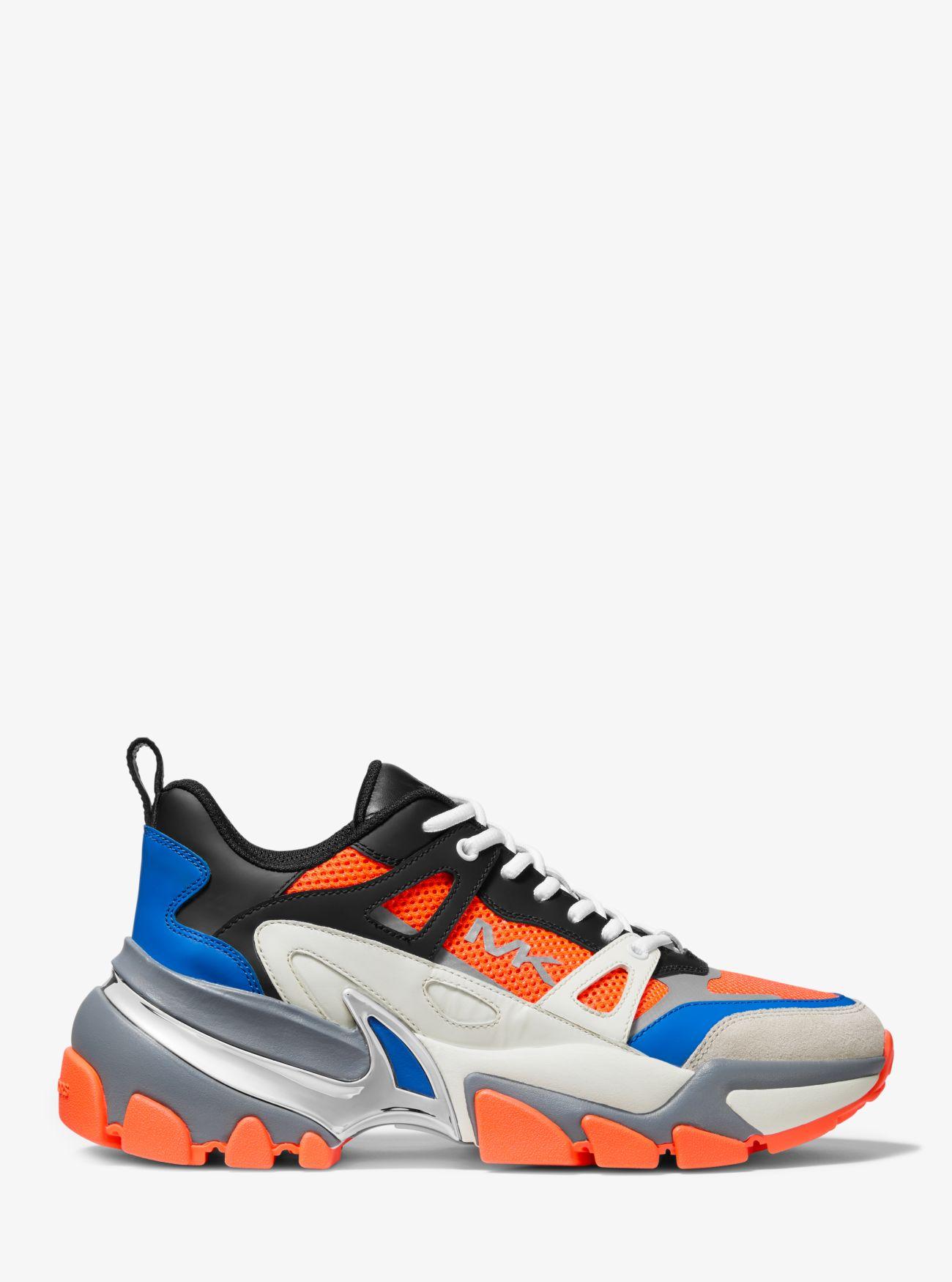 michael kors trainers mens blue