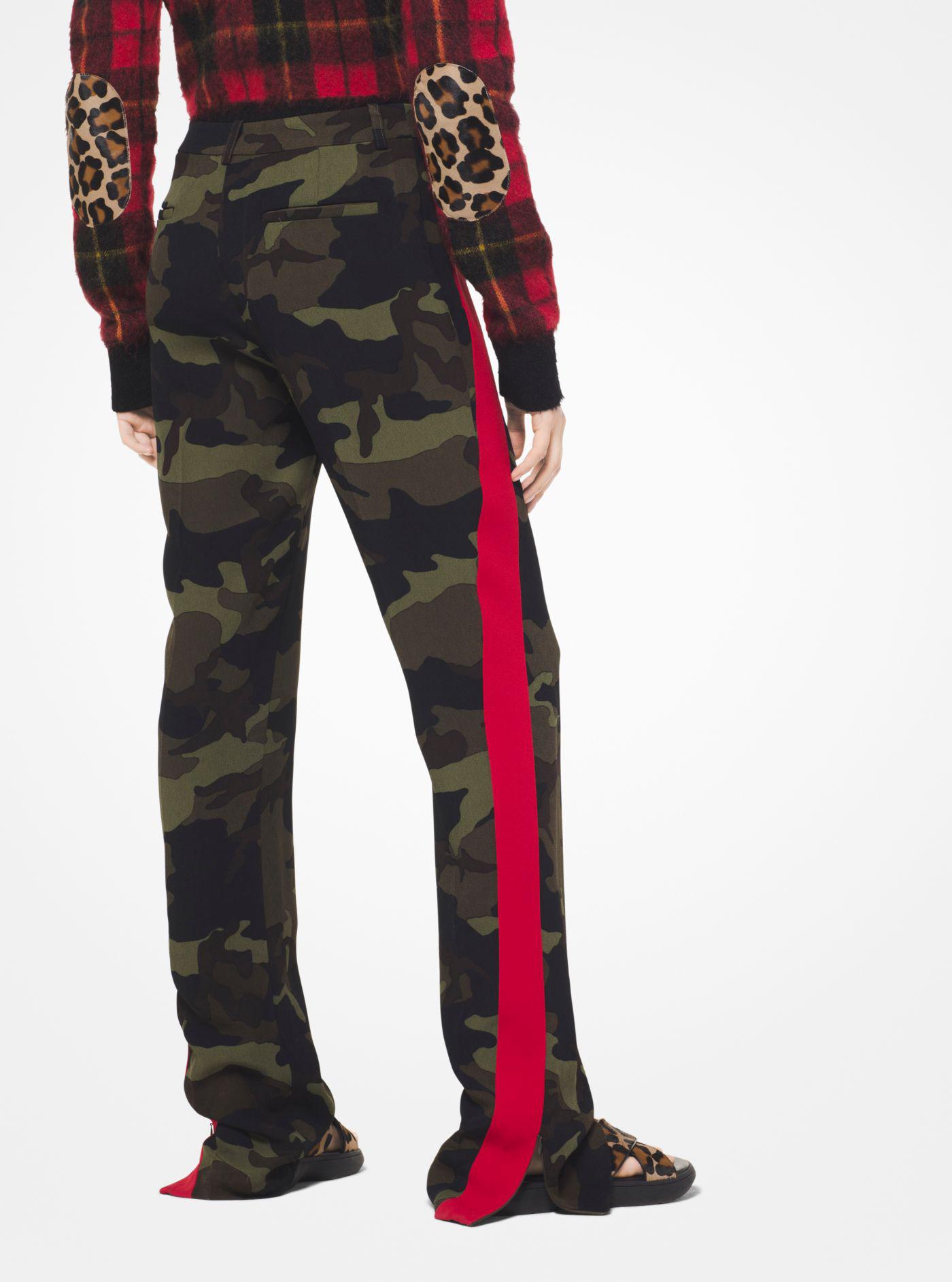 michael kors camouflage pants