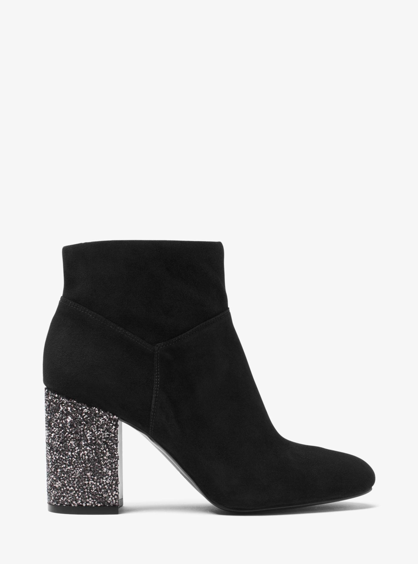 Michael Kors Cher Suede Ankle Boot 