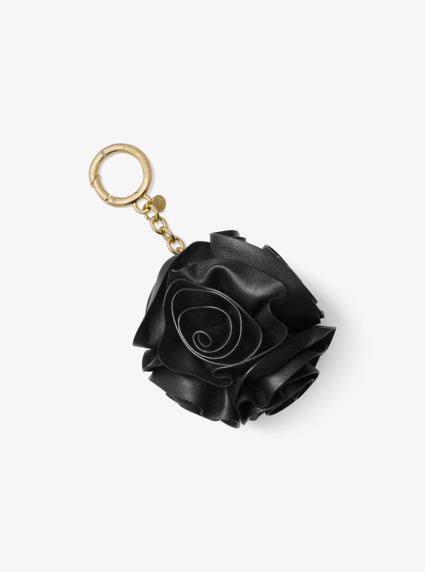 michael kors flower keychain