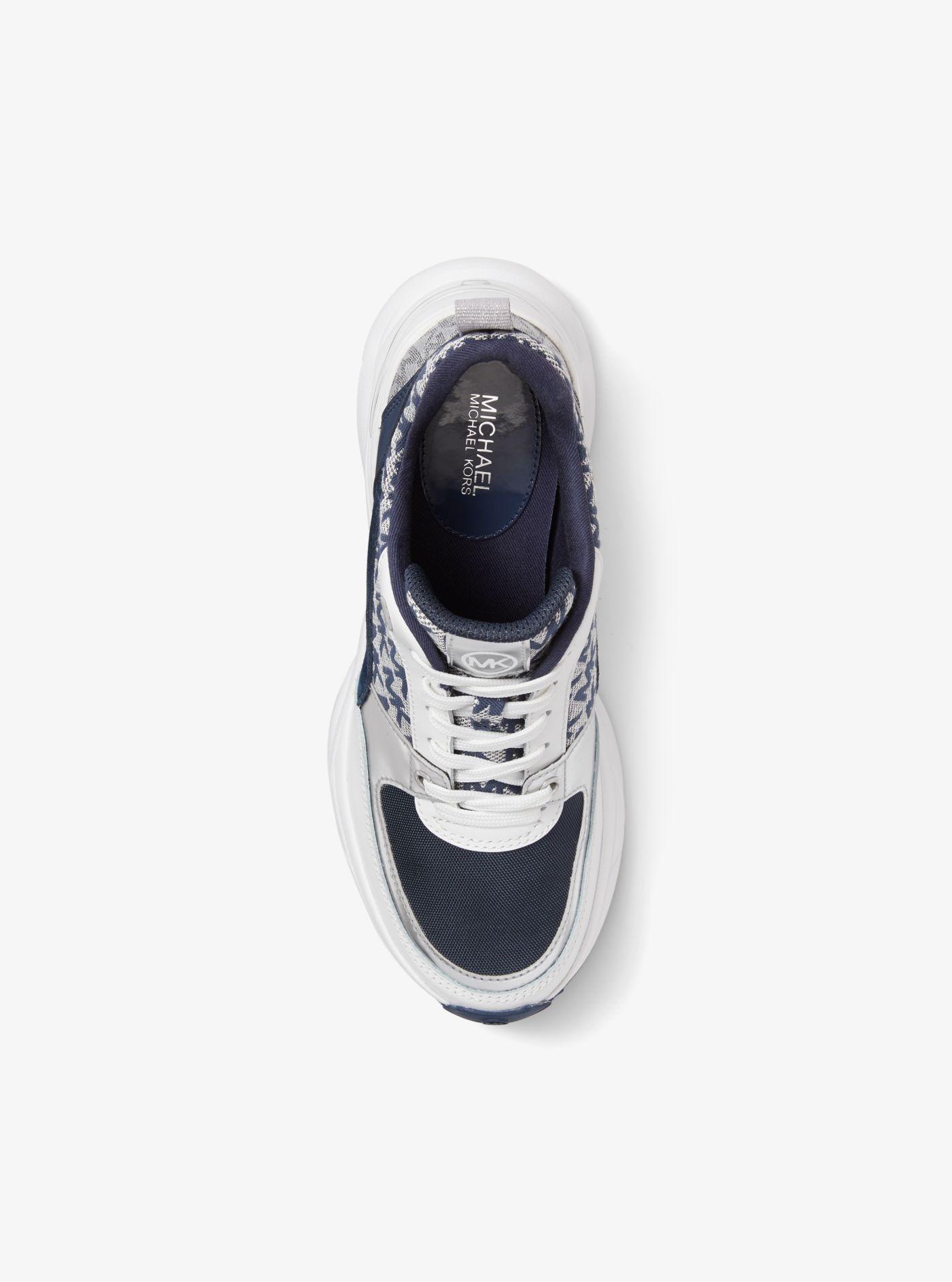 michael kors logo trainers