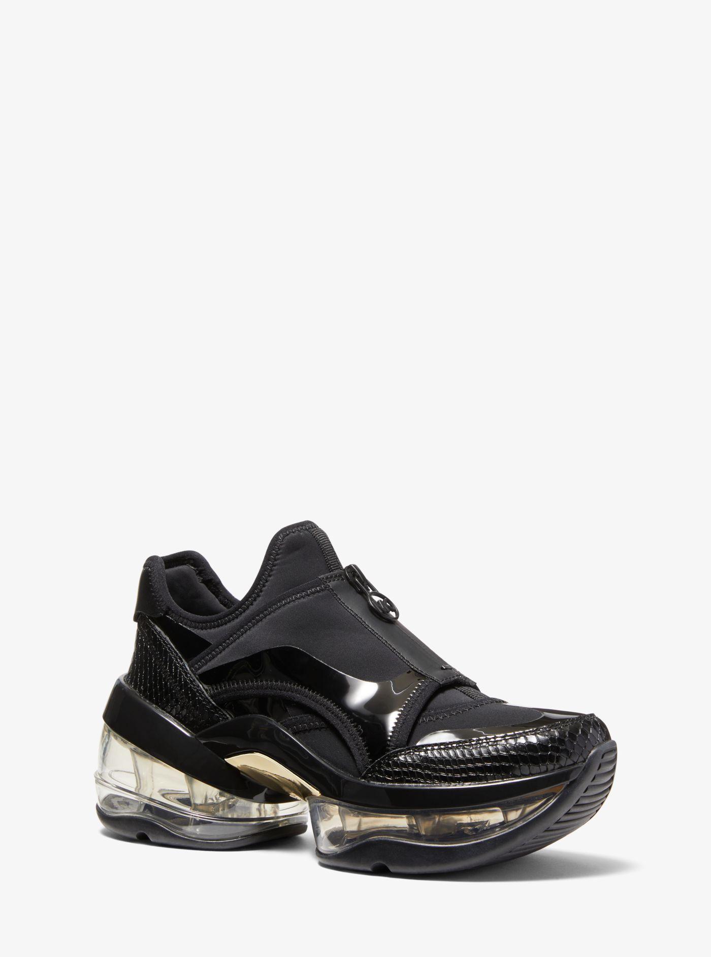 olympia leather and scuba trainer