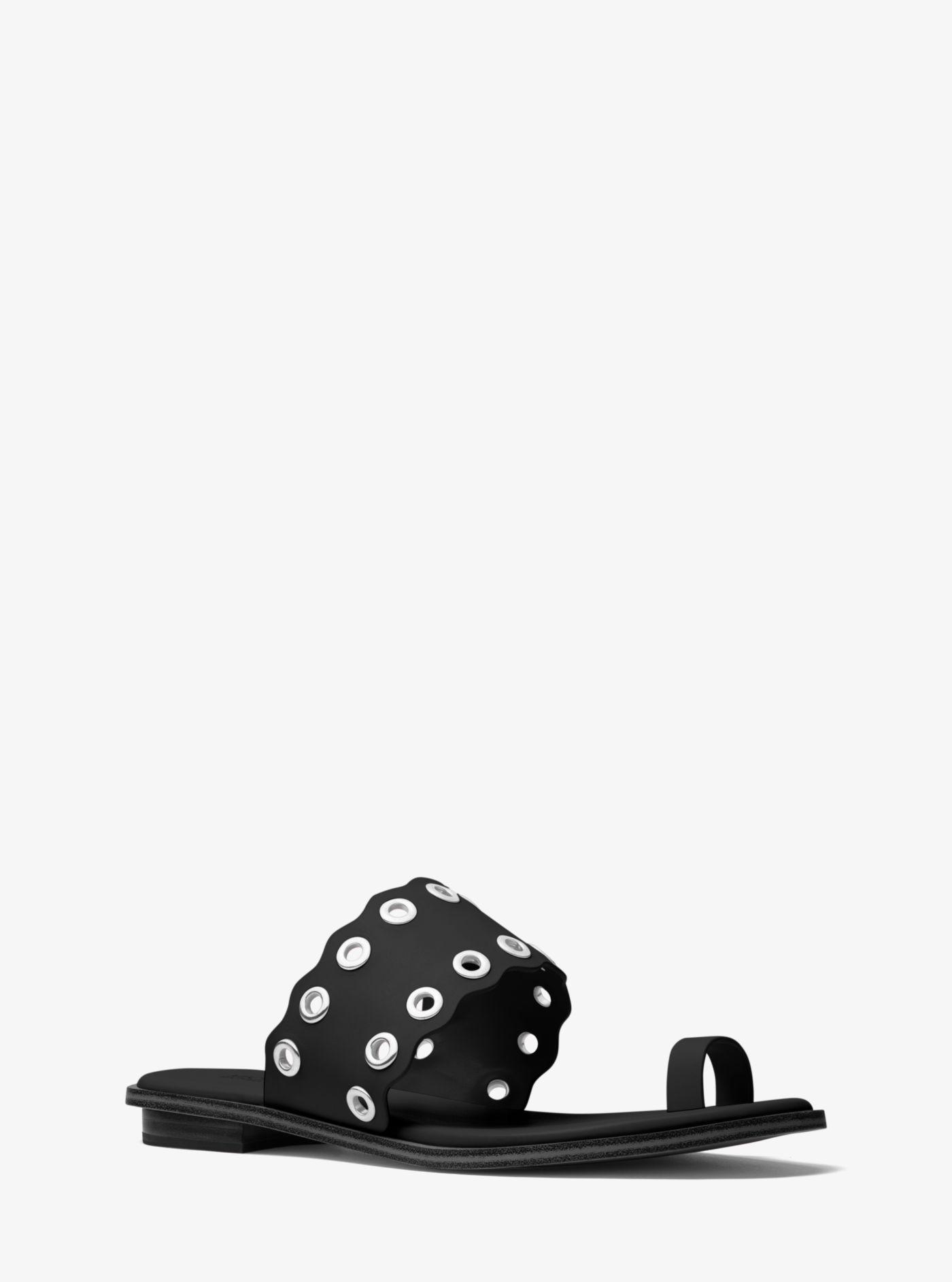 michael kors patty flat sandals