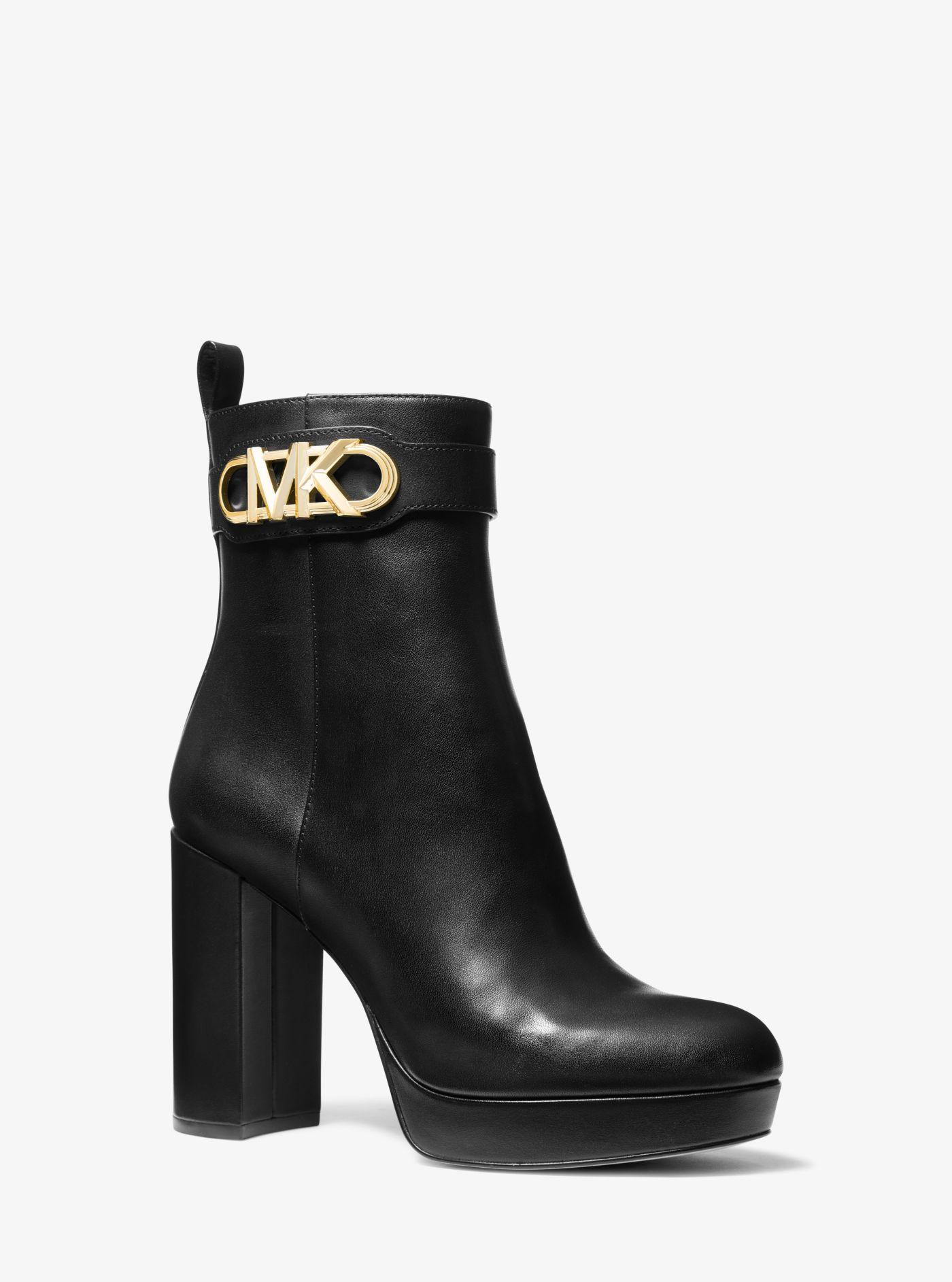 michael kors platform booties