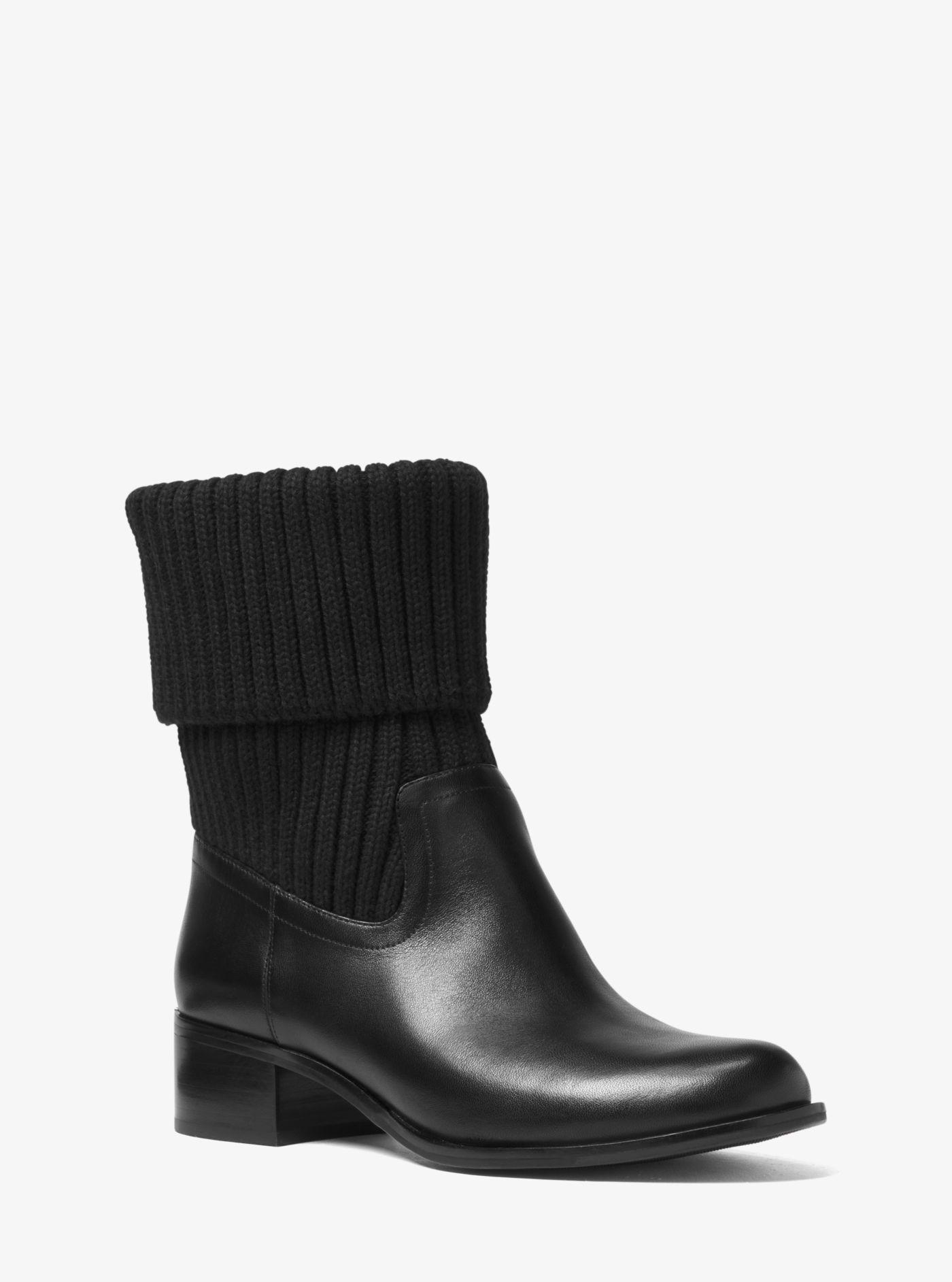michael michael kors grover thigh high knit boots