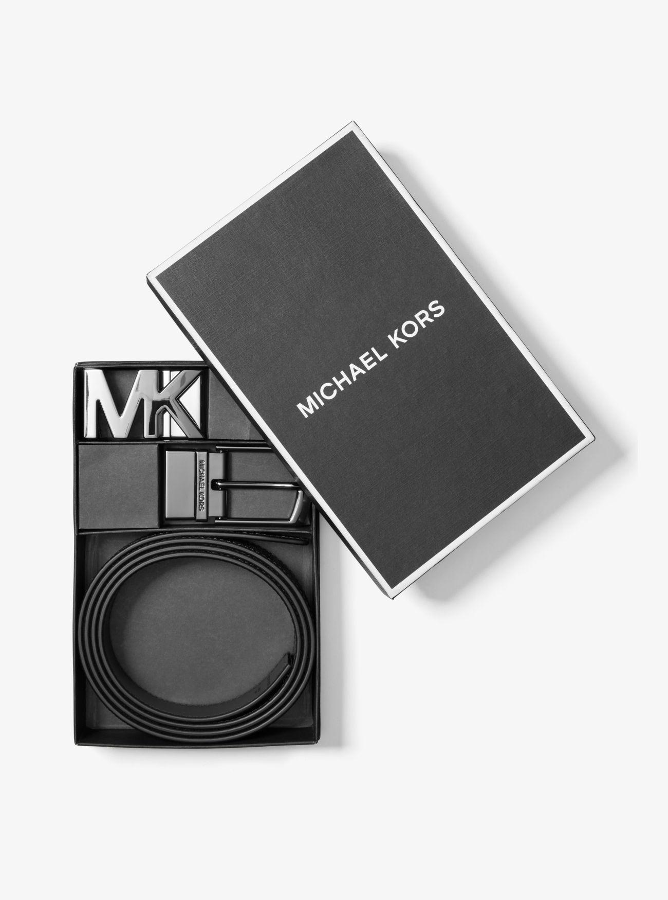 Michael kors deals silver belt