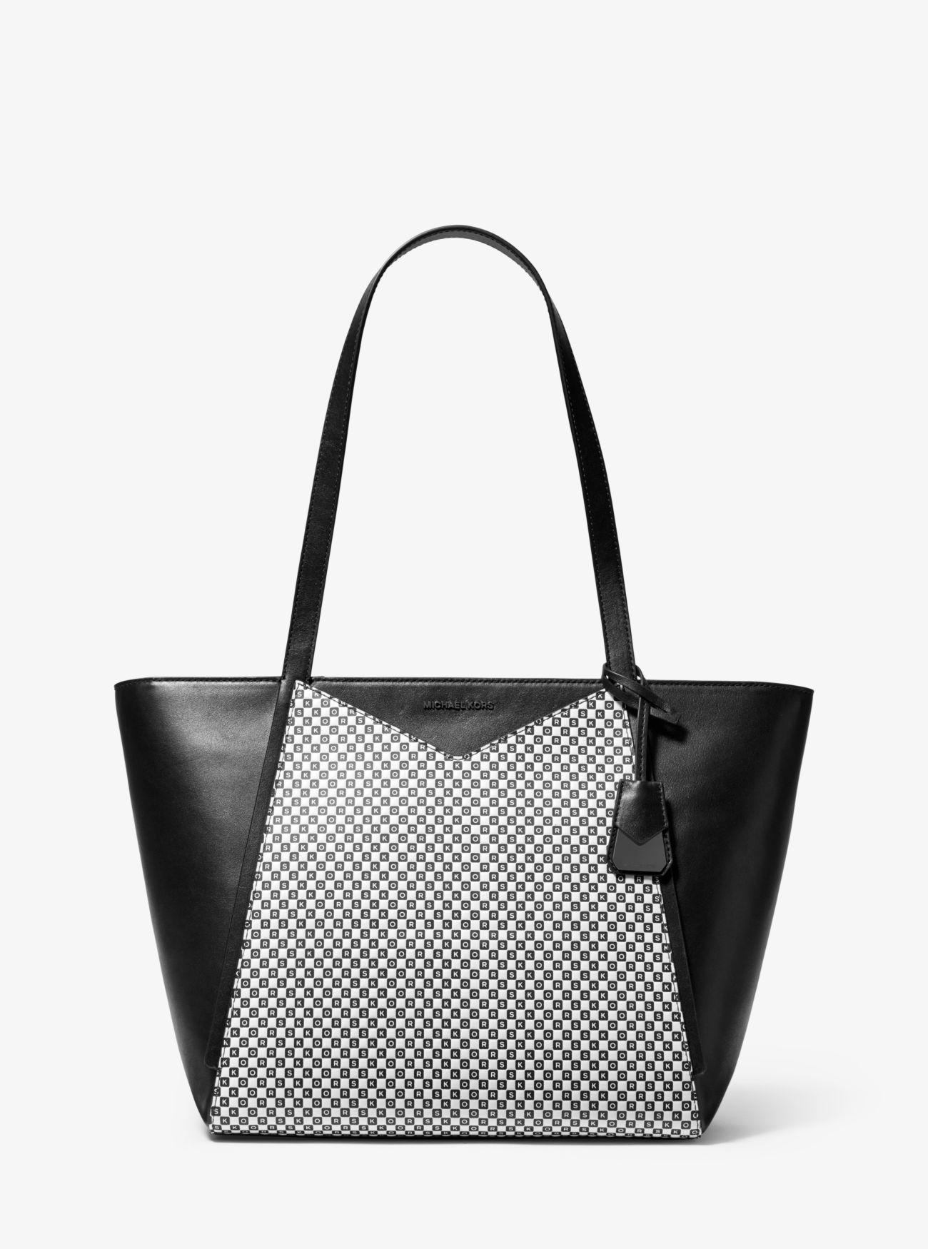 whitney large logo tote