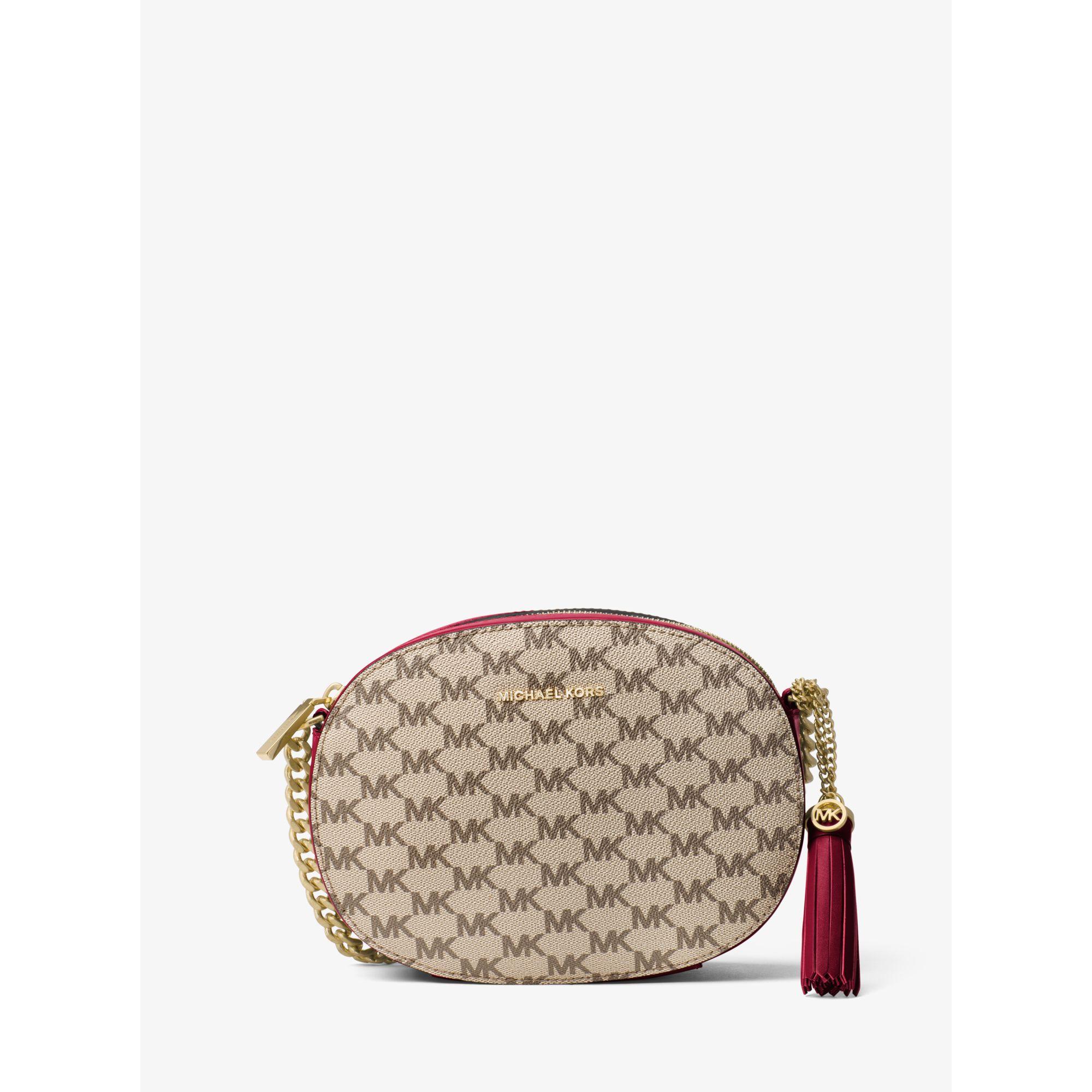 Michael Kors Ginny Medium Logo Crossbody Lyst