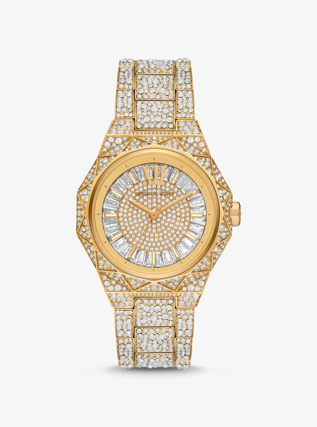 Michael kors gold tone watch sale