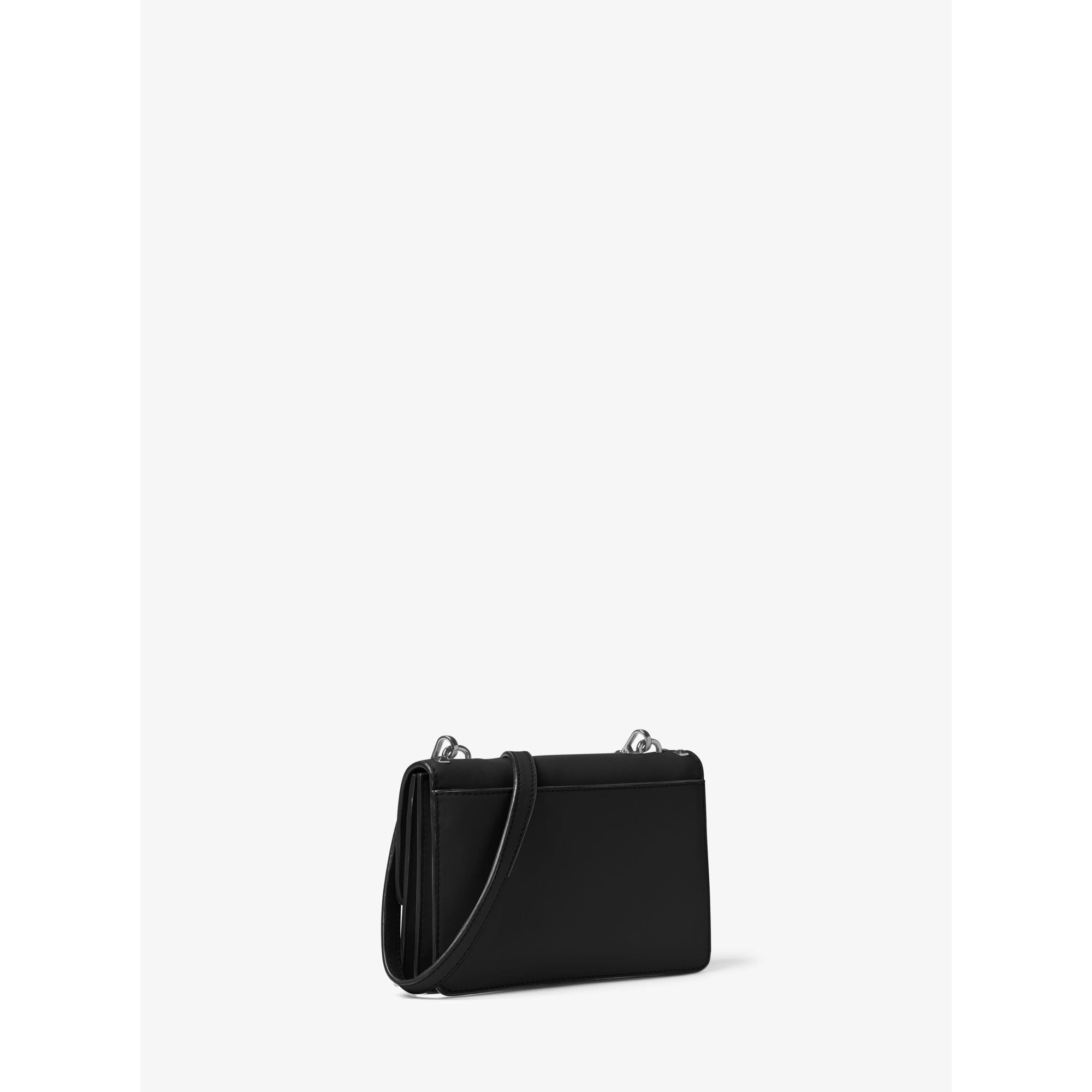 Michael Kors Sloan Small Studded Leather Crossbody Bag in Black - Lyst