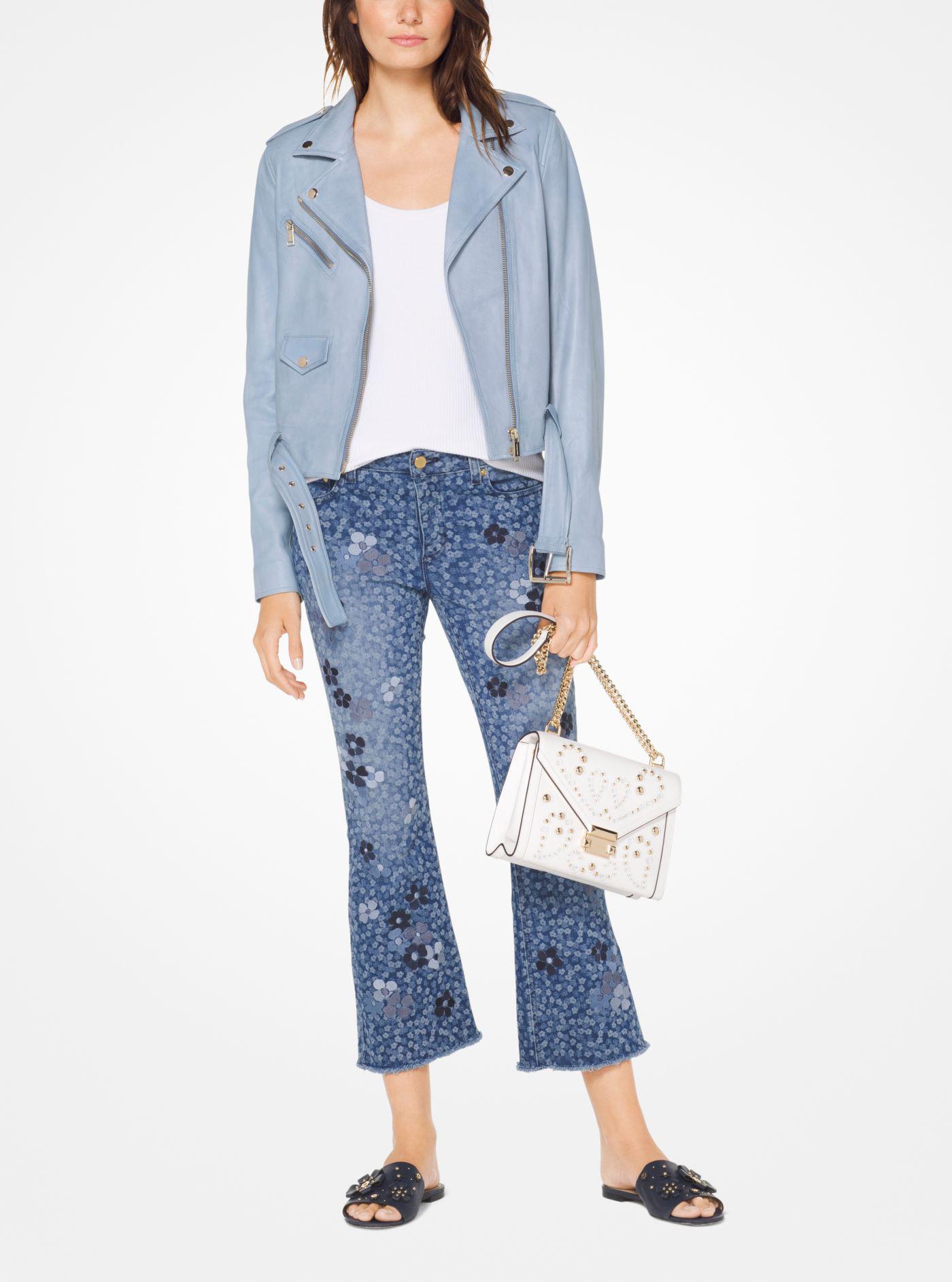 michael kors chambray jacket