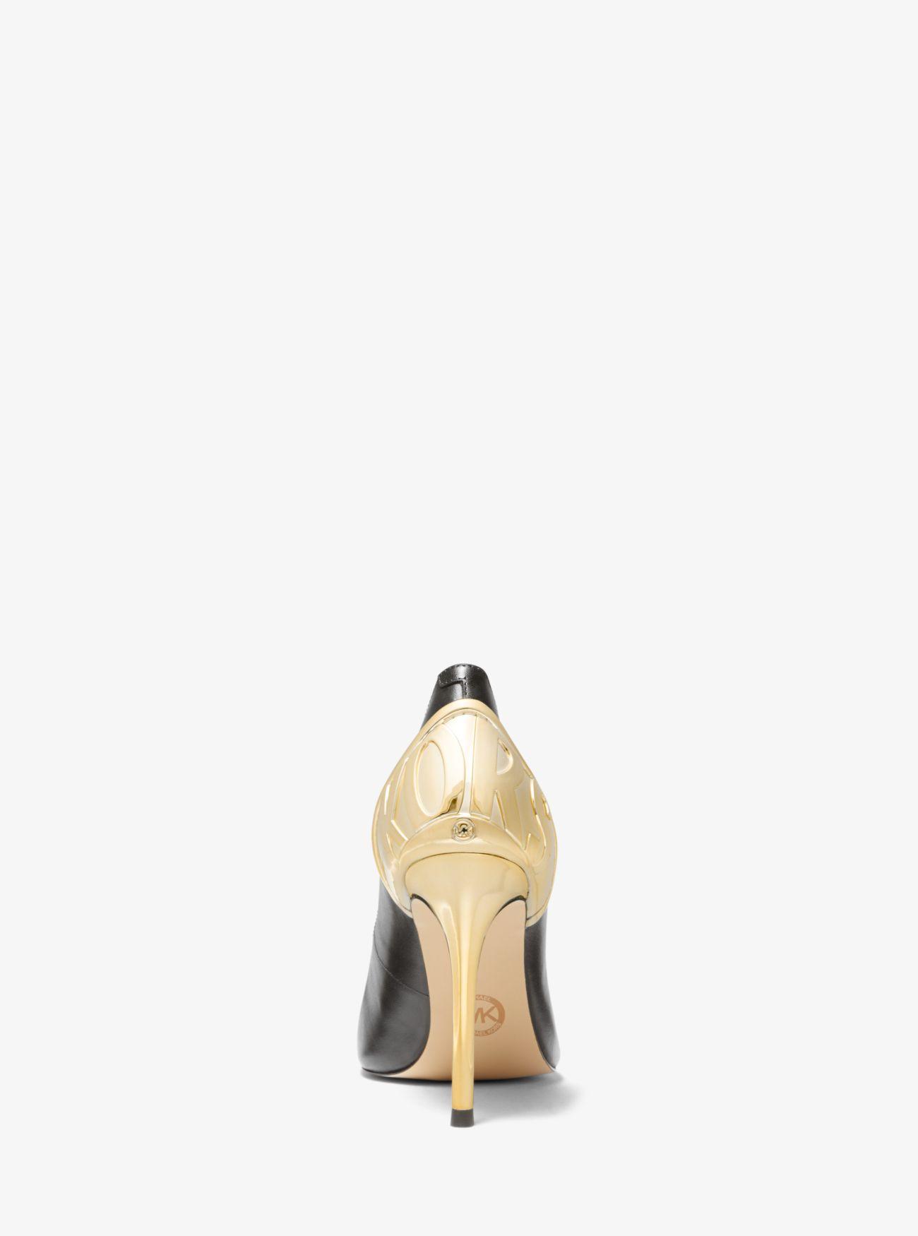 Khloe leather pump michael kors Clearance