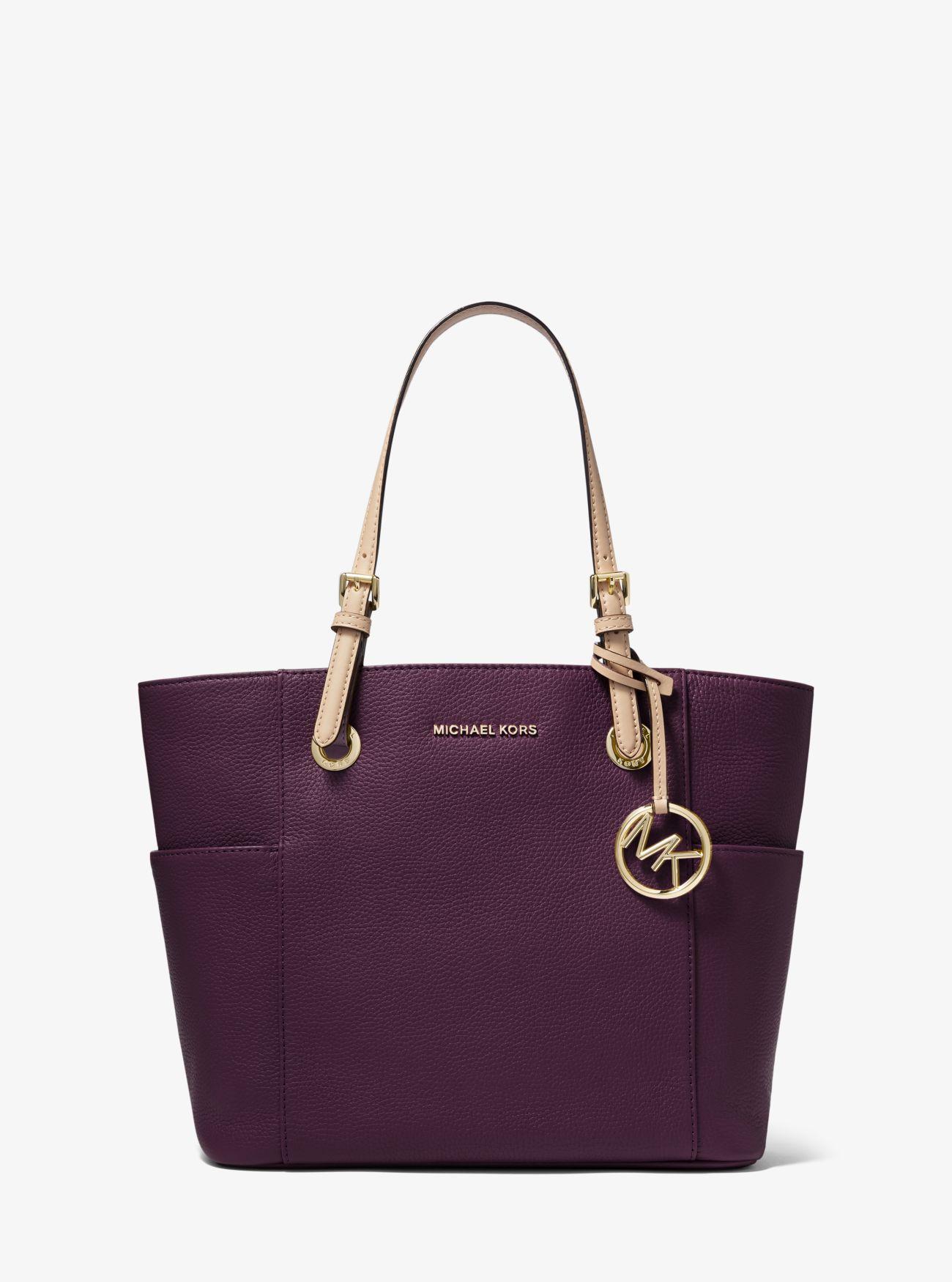 michael kors pebble leather purse