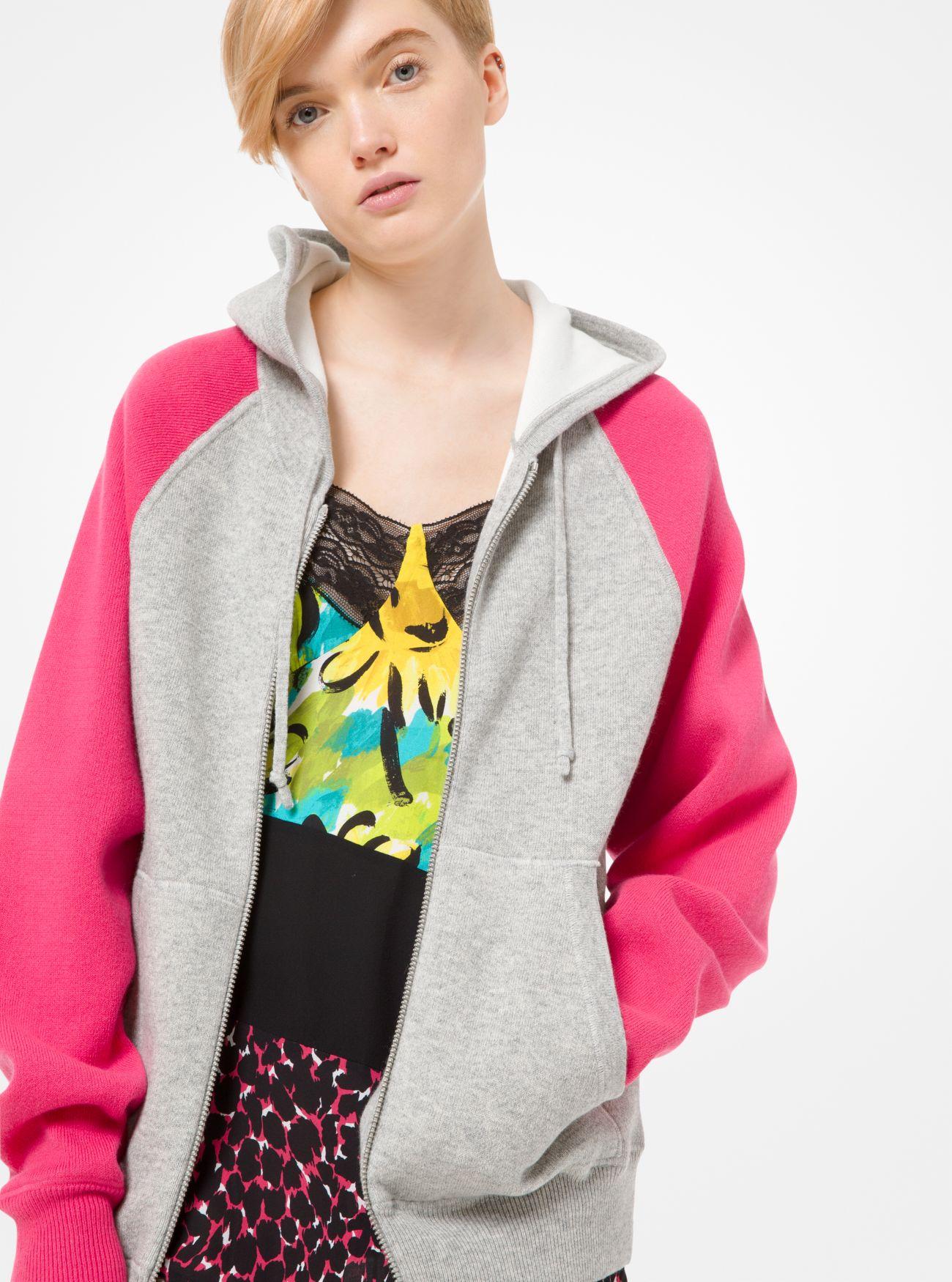 michael kors cashmere hoodie