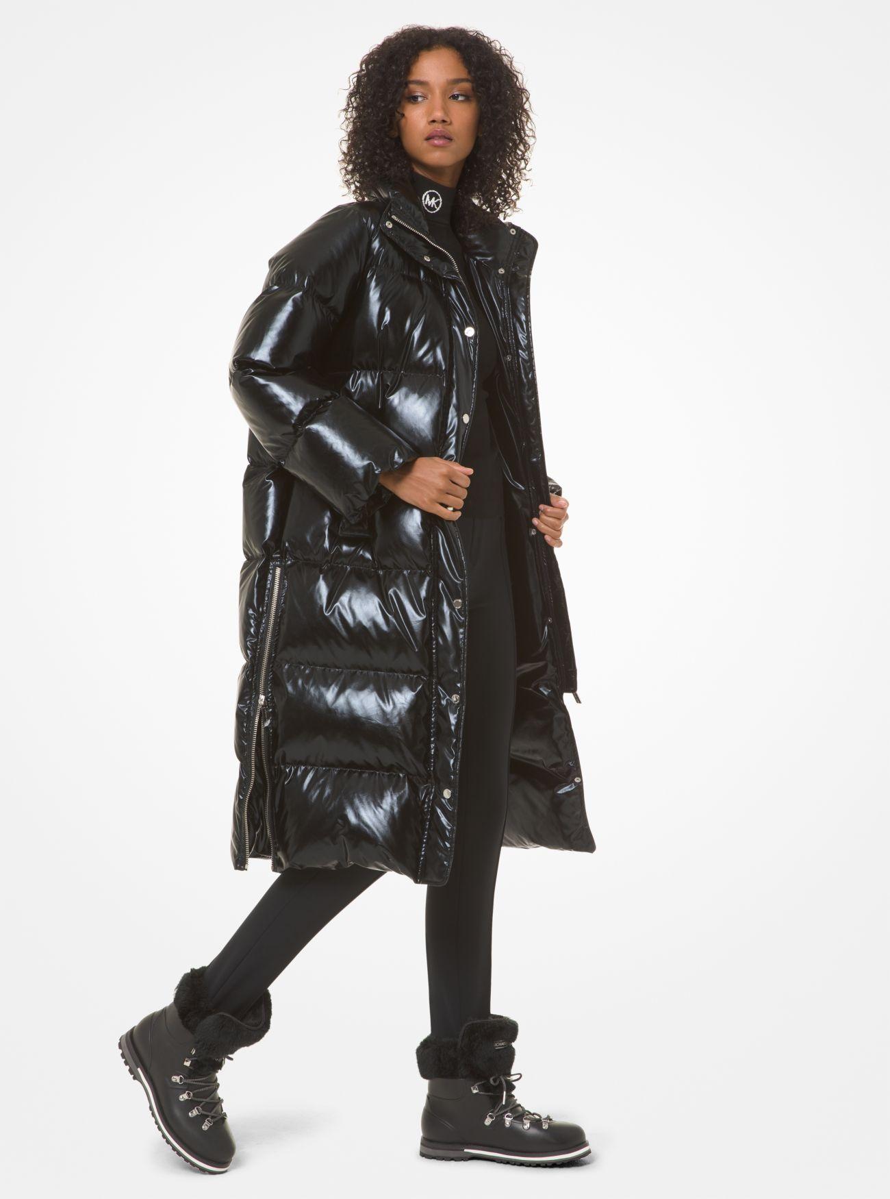 Michael Kors Black Padded Coat Flash 