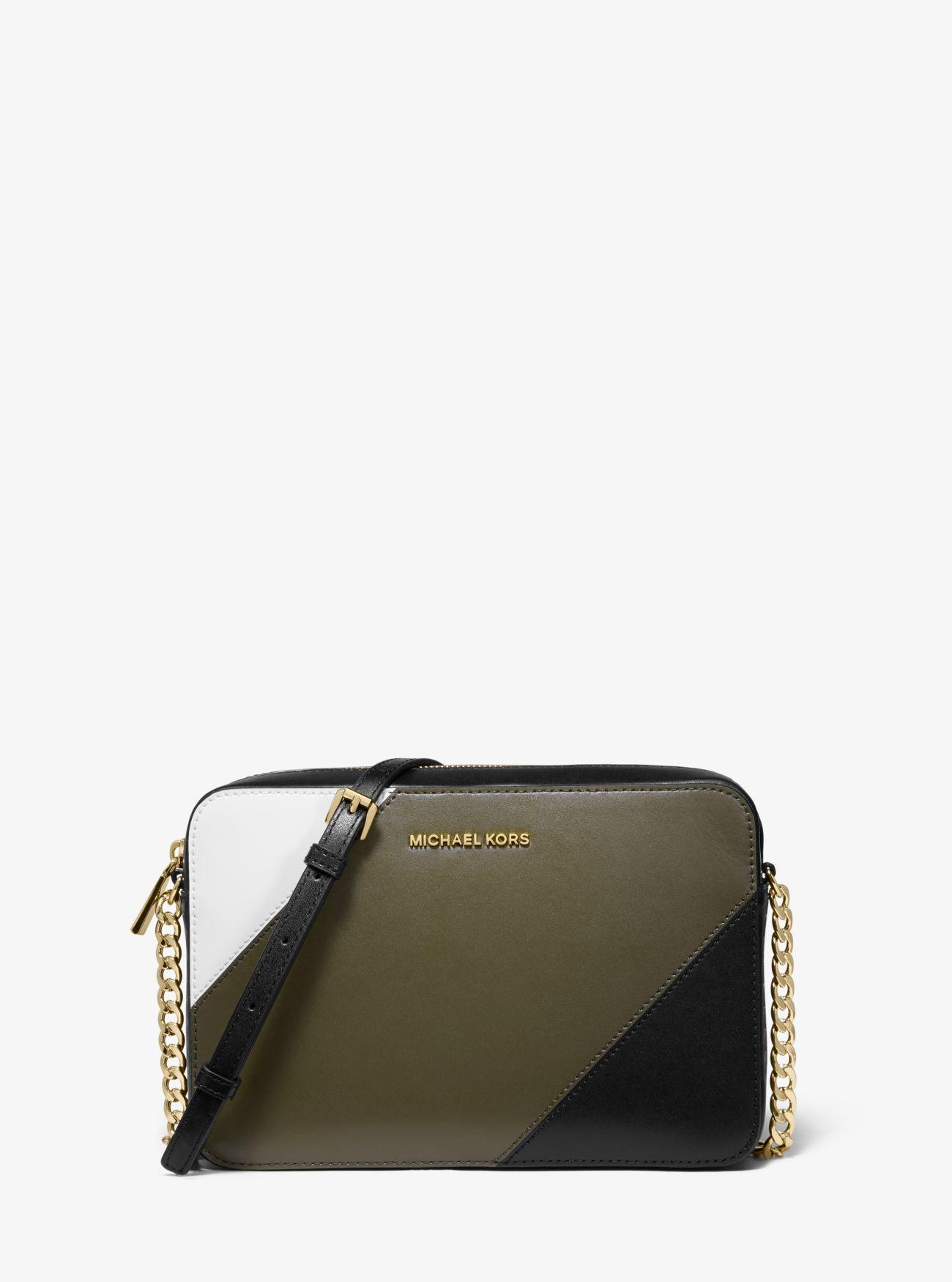 michael kors tri color bag