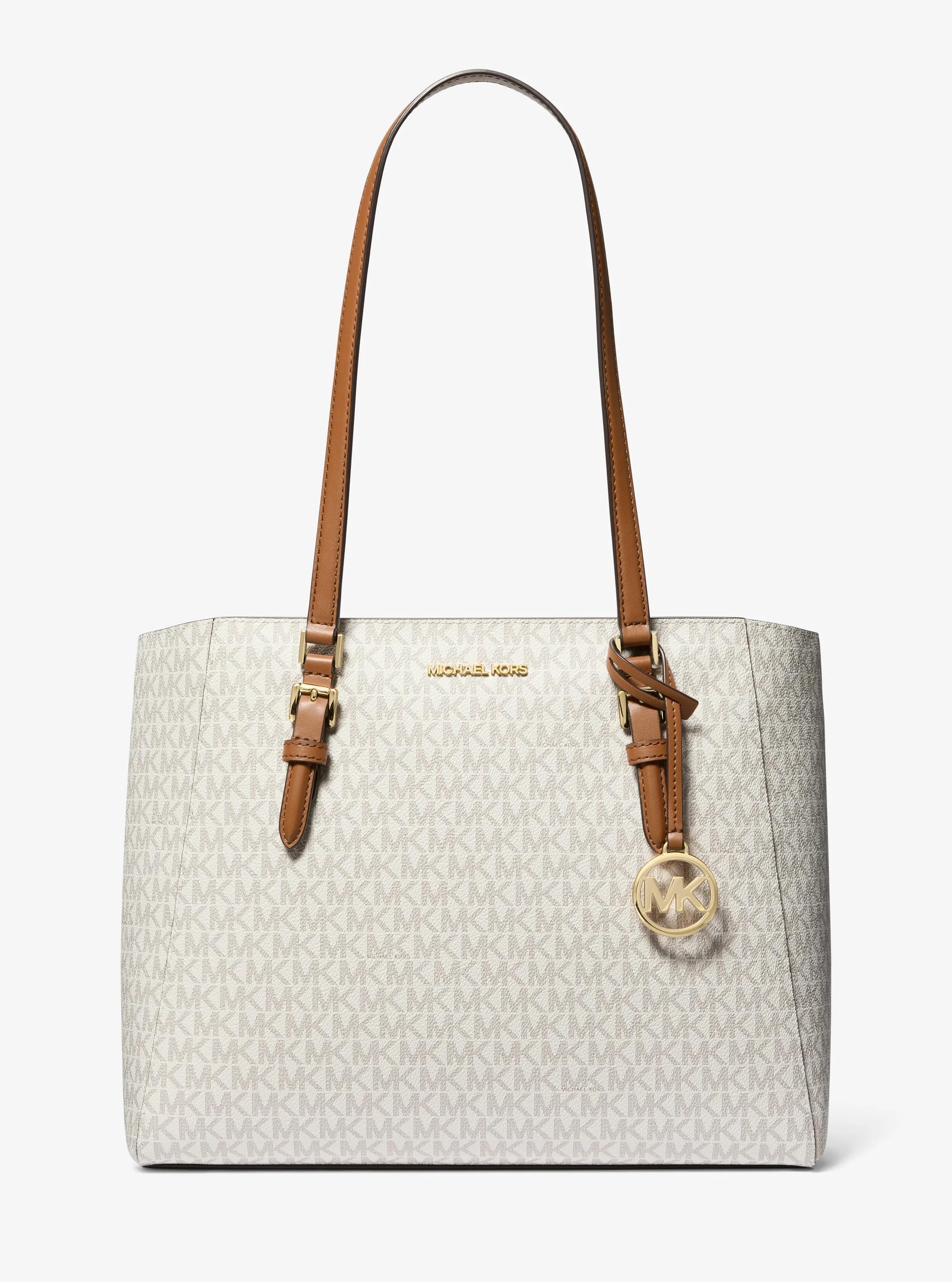 Michael Kors Charlotte Large 3-In-1 Signature Logo Tote Bag in