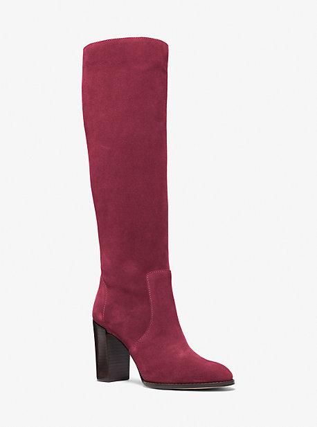 Mk suede boots hot sale