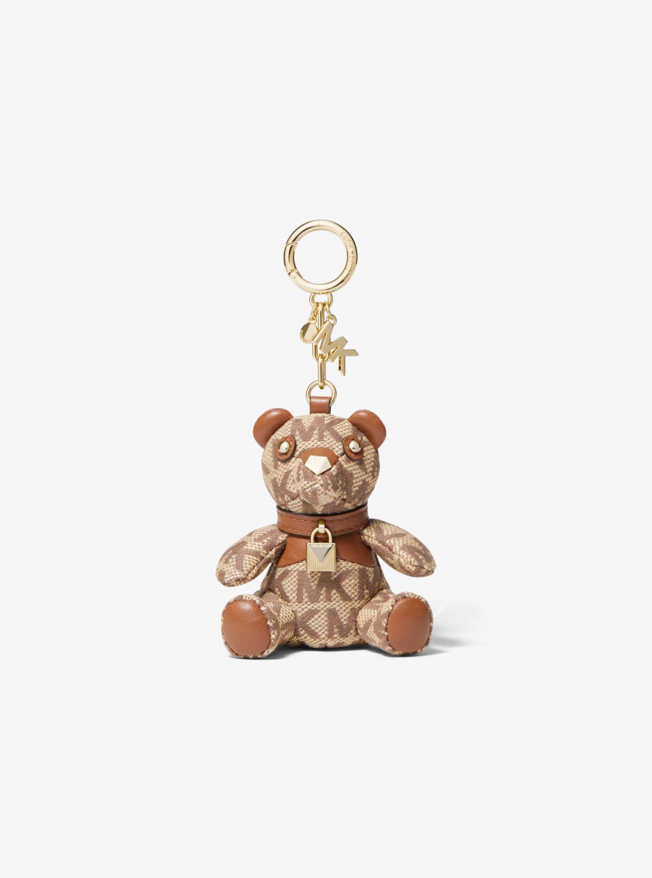 Michael Kors Logo Jacquard Bear in Brown - Lyst