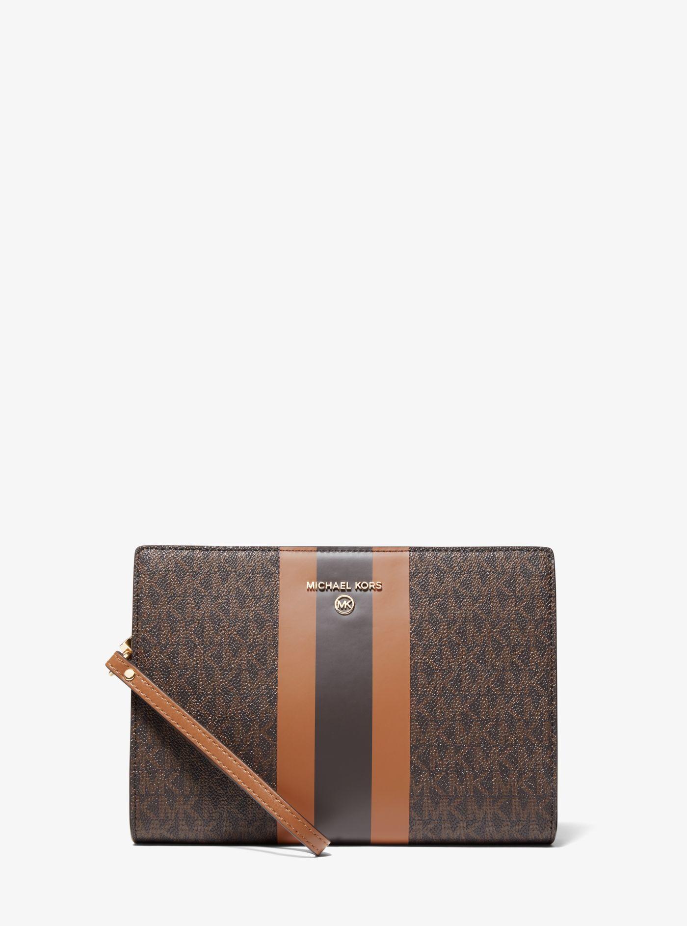 michael kors blue tote bag