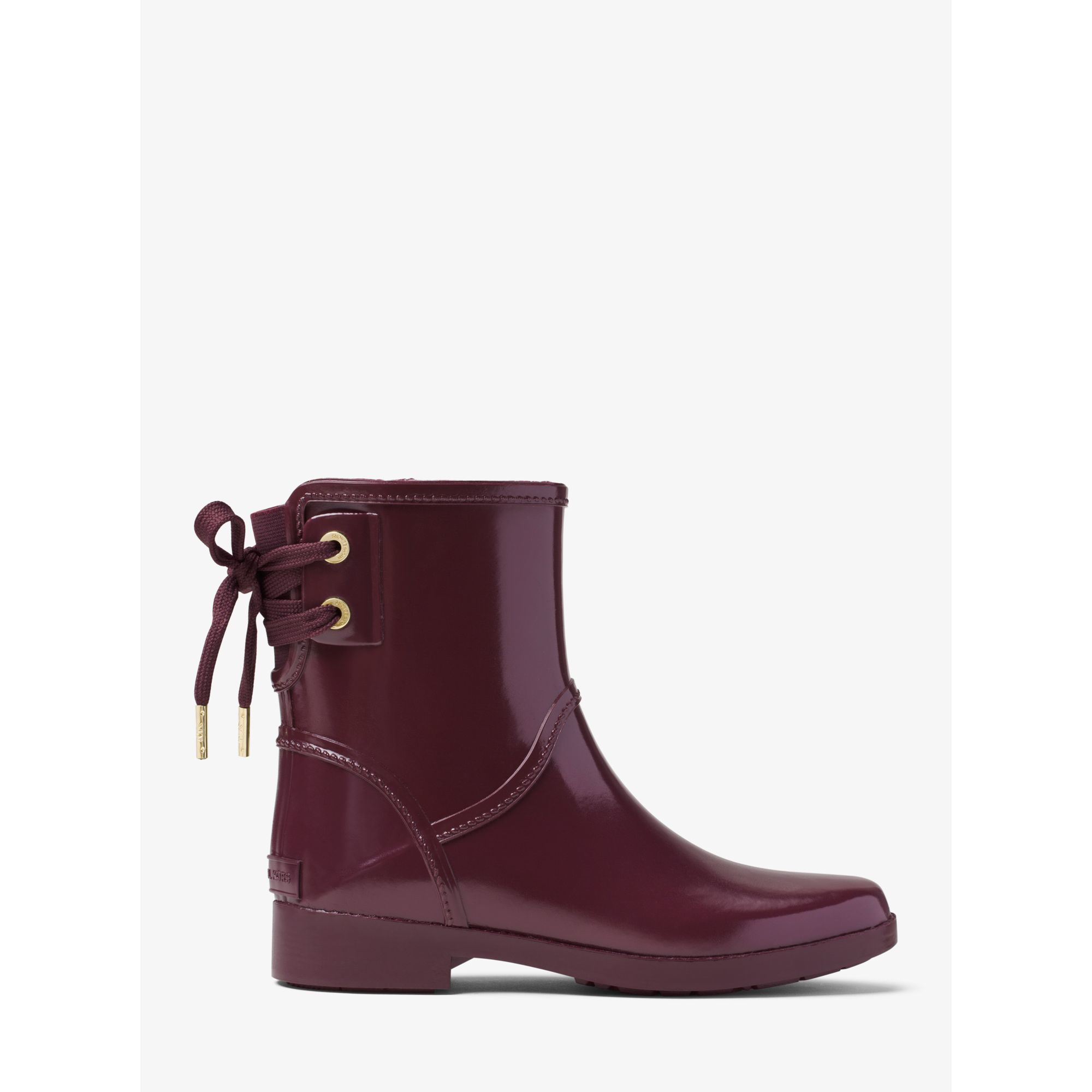 short michael kors rain boots