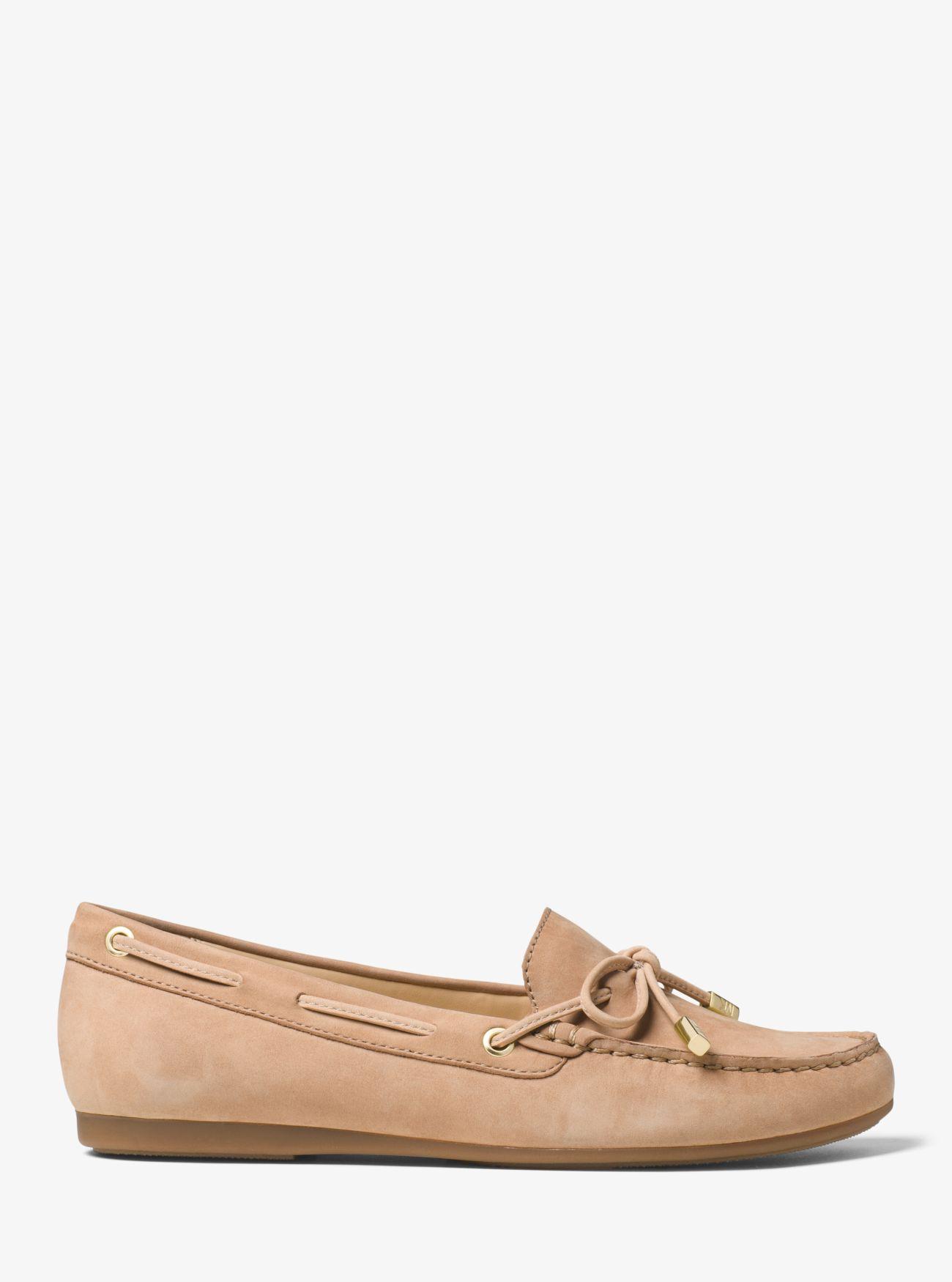 Michael Kors Sutton Leather Moccasin | Lyst