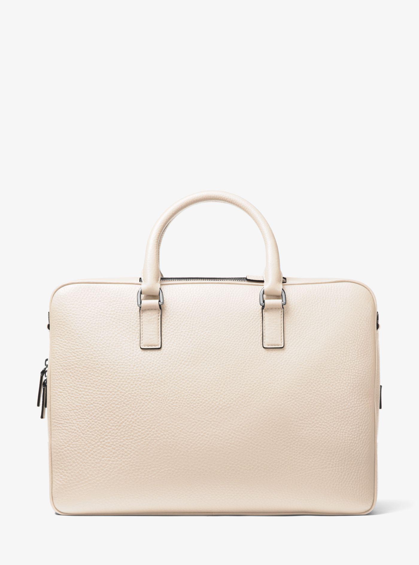 bryant large leather briefcase