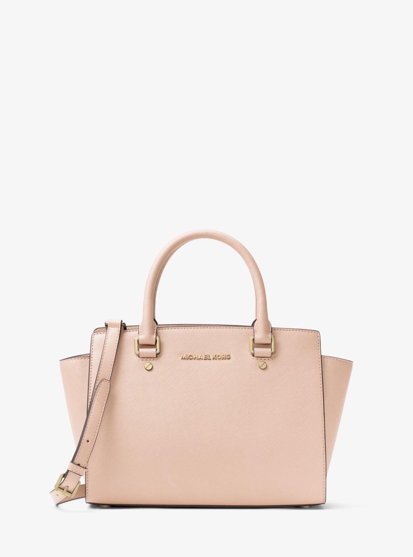 michael kors selma soft pink