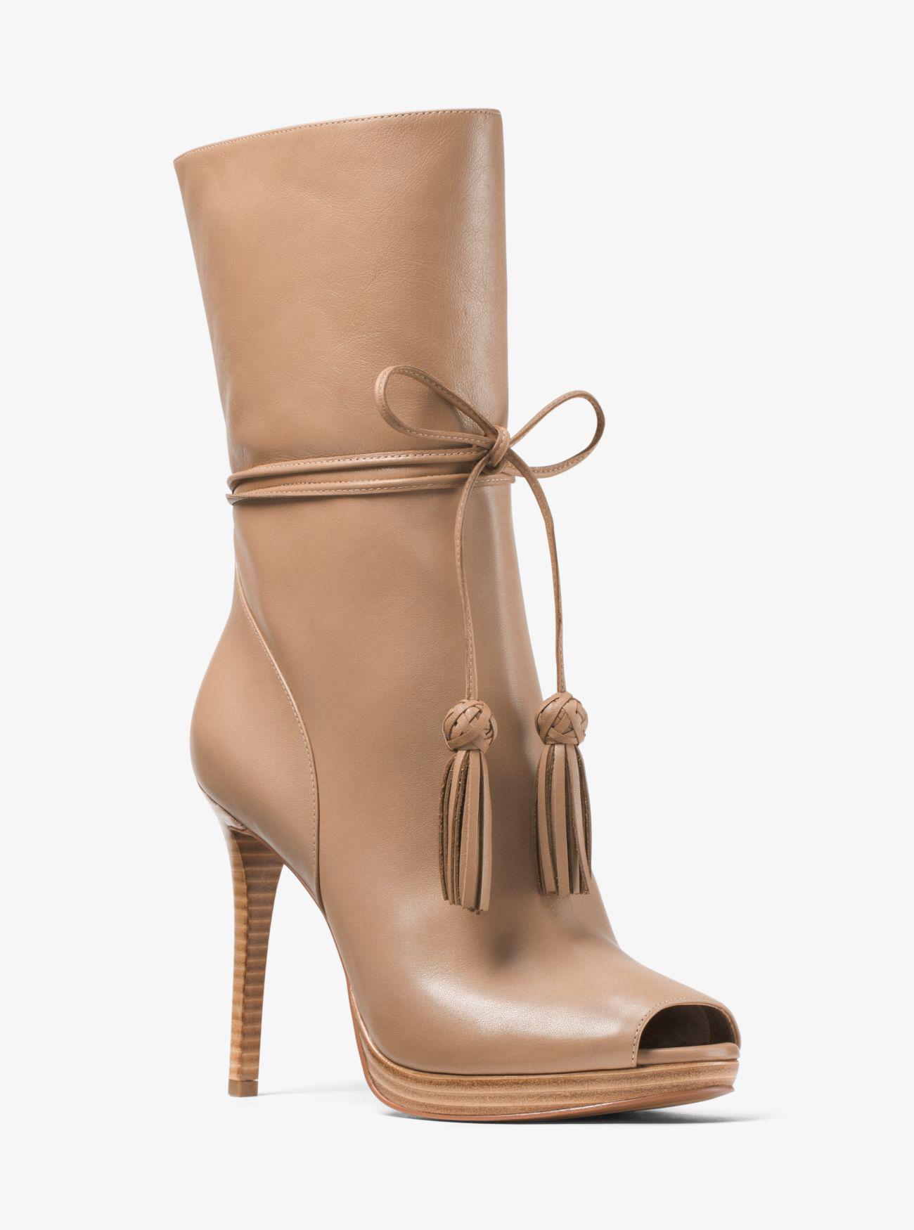 michael kors mid calf boots