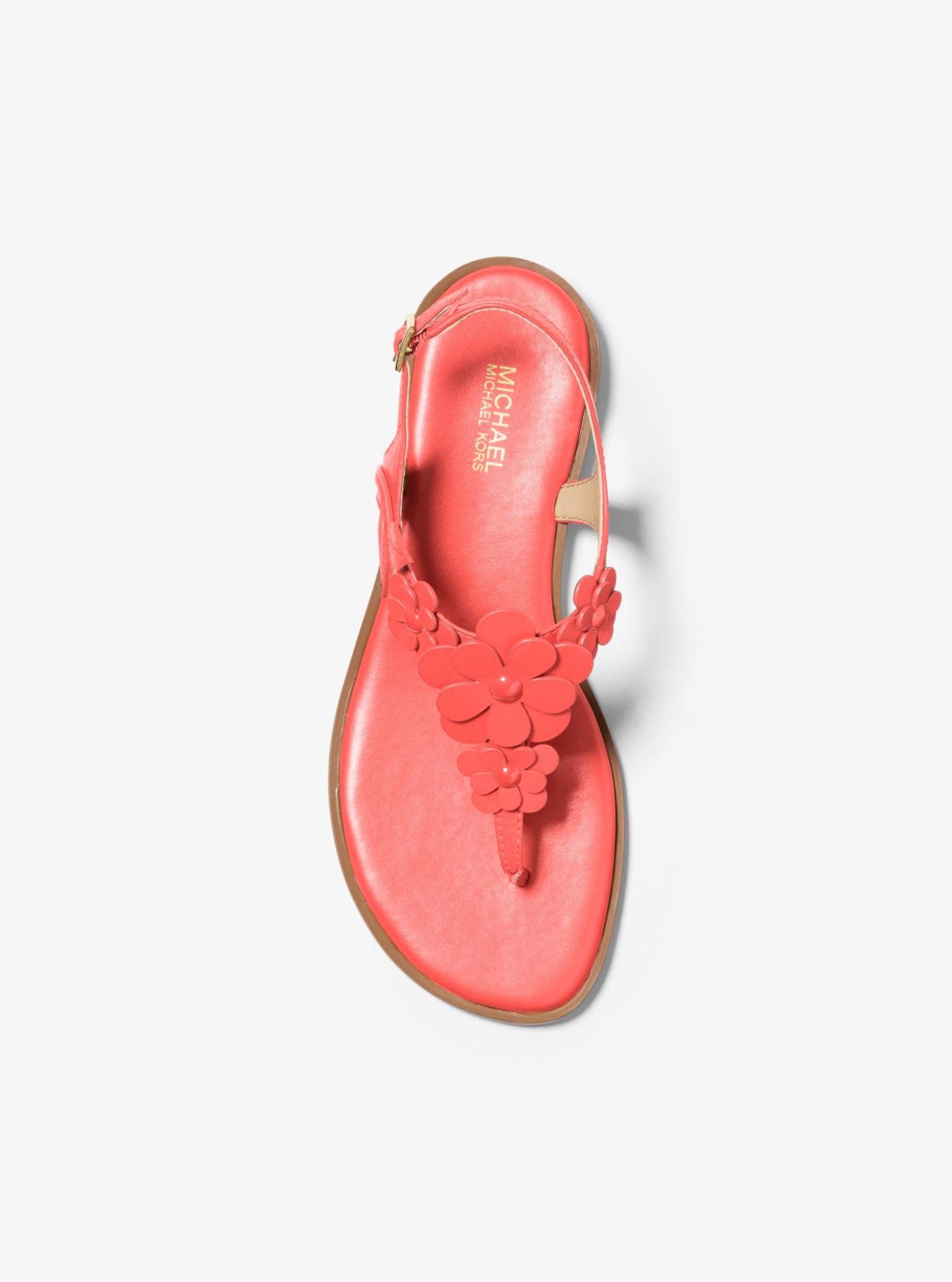 michael kors flora sandals