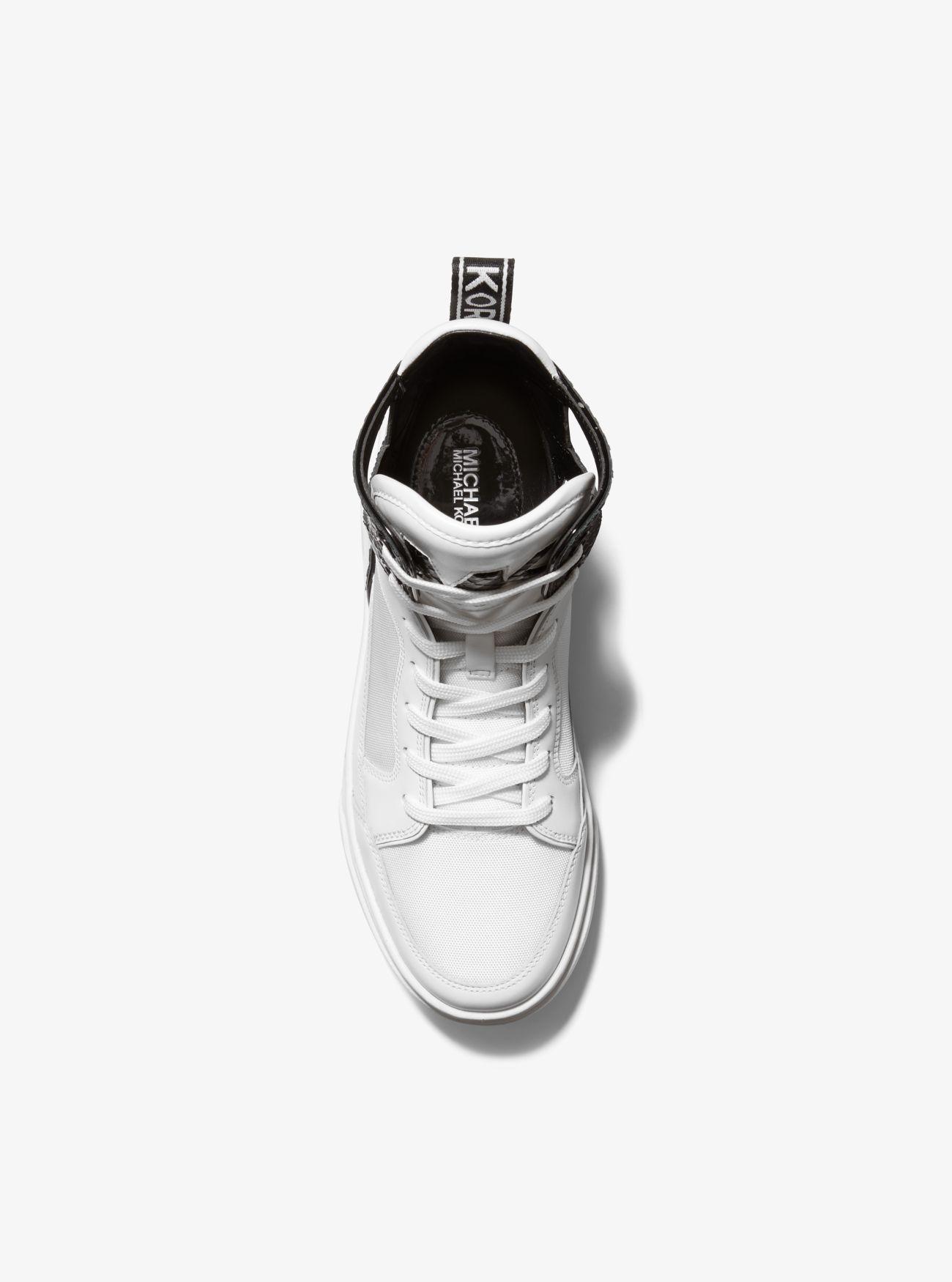 Michael kors deals optic white sneakers