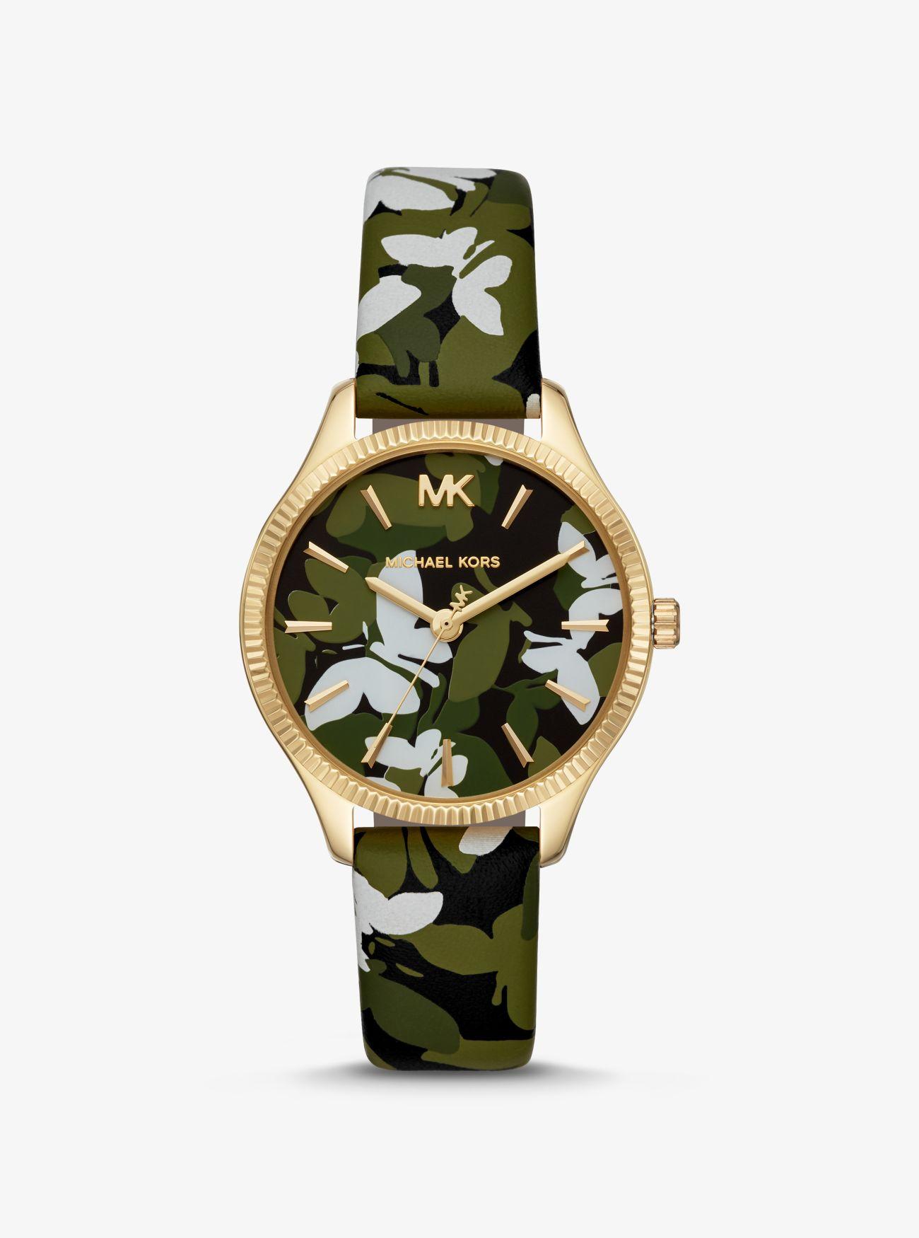 Michael Kors Lexington Gold-tone And 