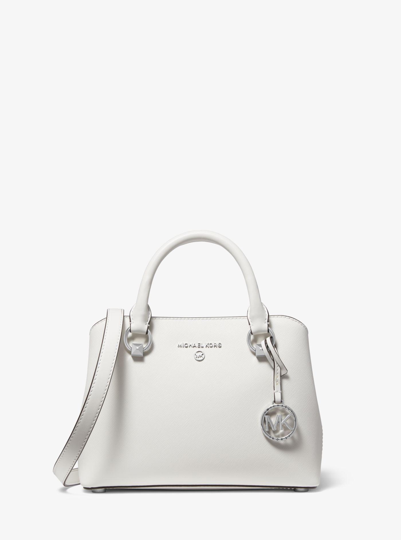 Michael kors on sale white satchel