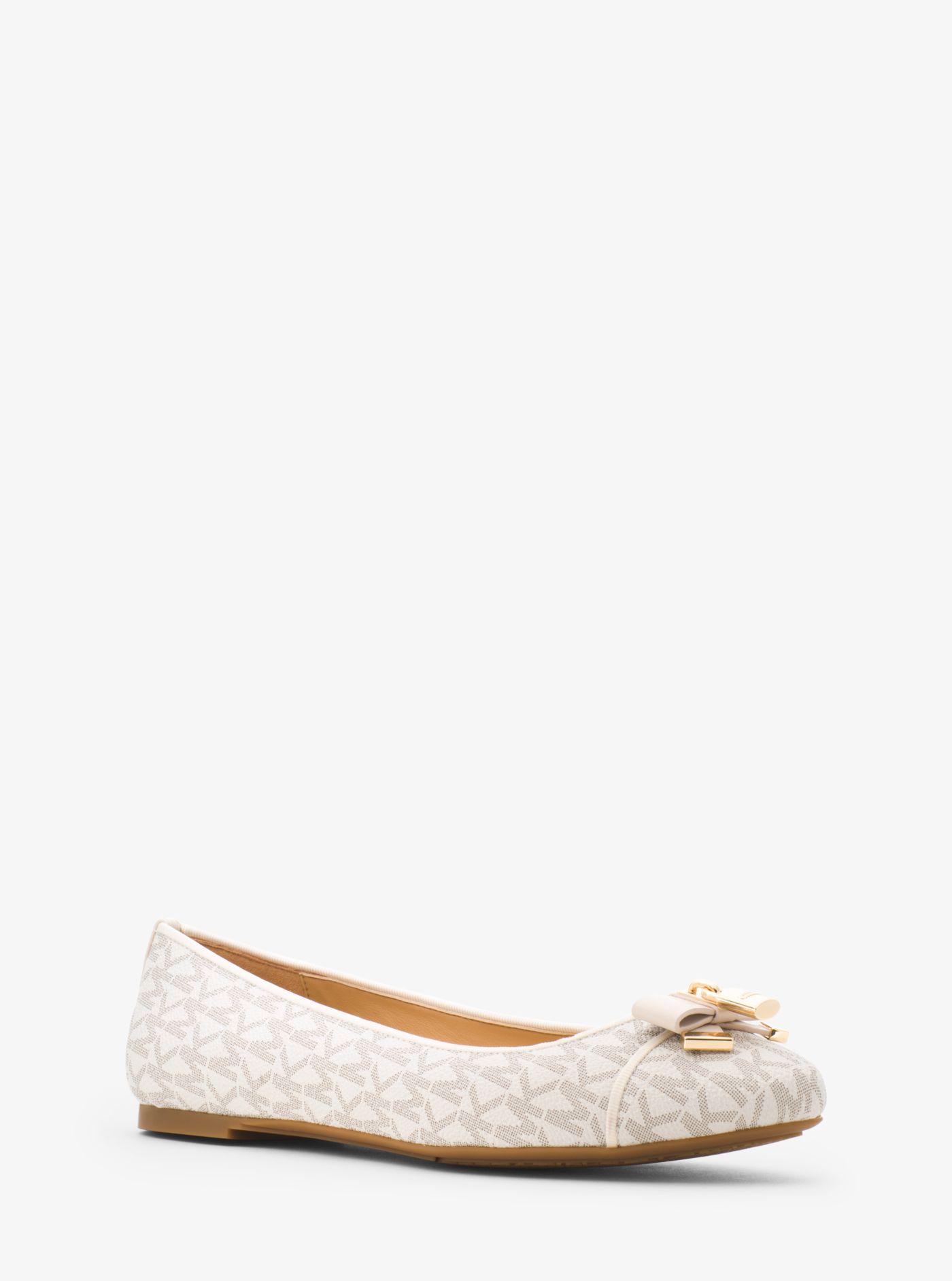 Michael Kors Alice Logo Ballet Flat Lyst