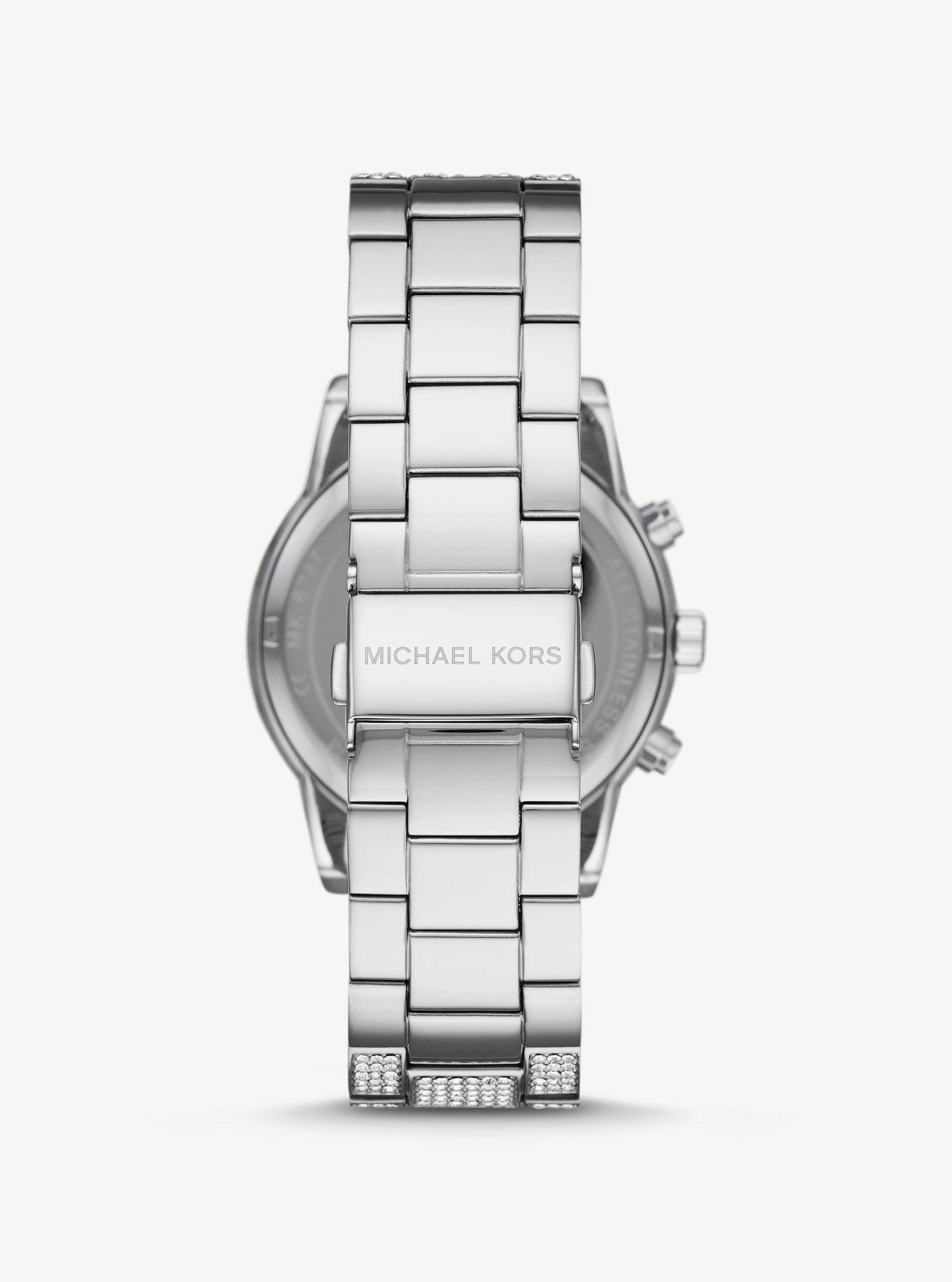 Michael Kors Ritz Three-hand Silver 