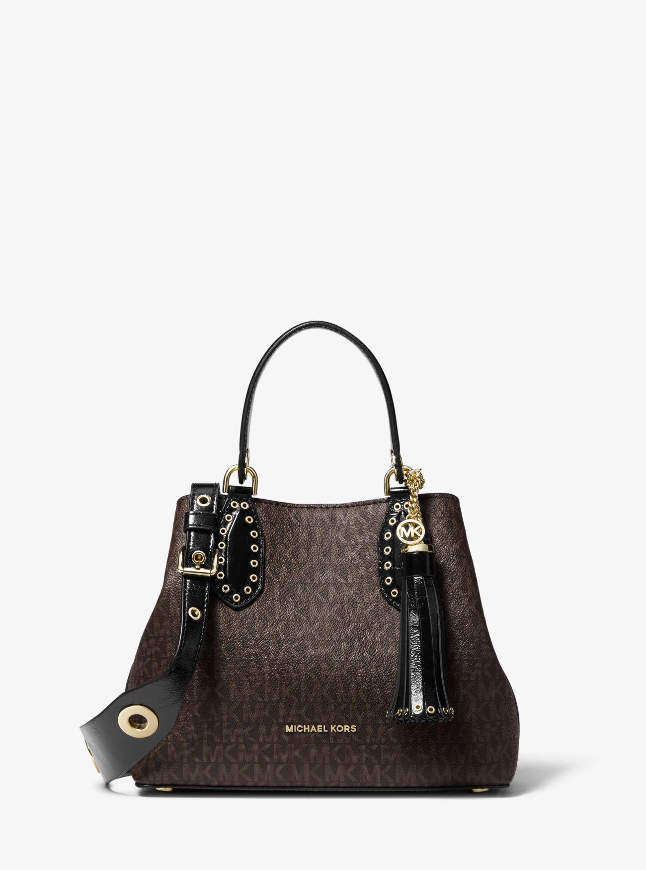 Brooklyn large hotsell logo satchel
