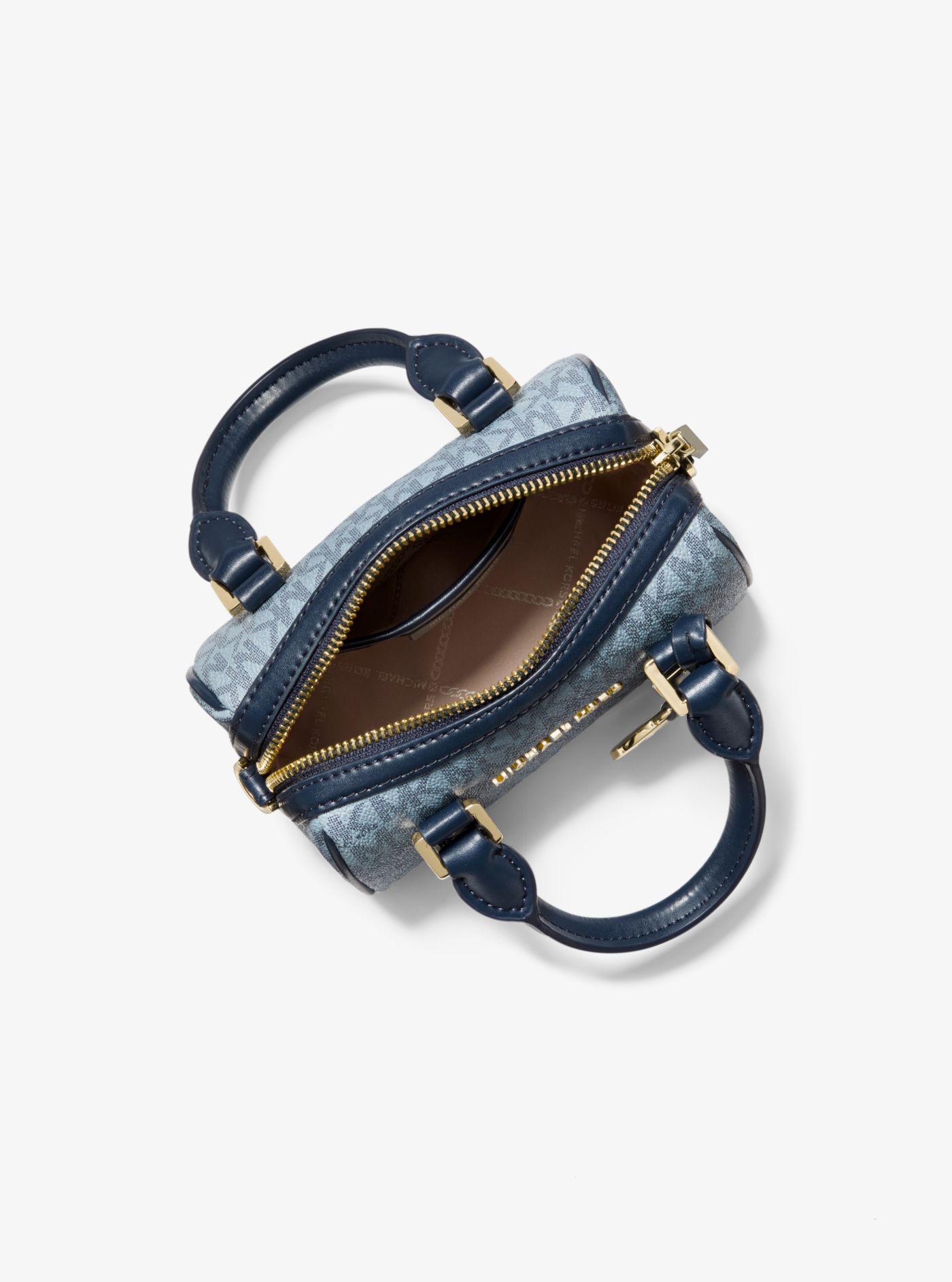 Michael kors bedford backpack blue 2025