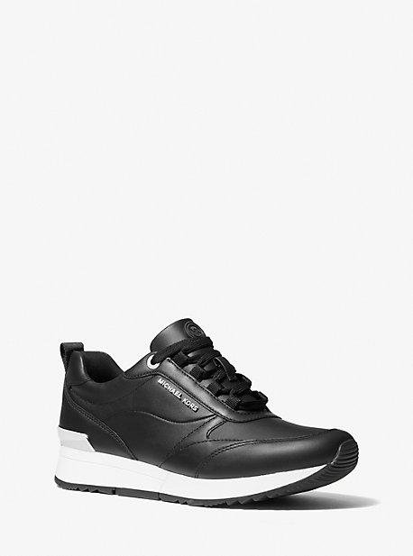michael kors allie trainer white