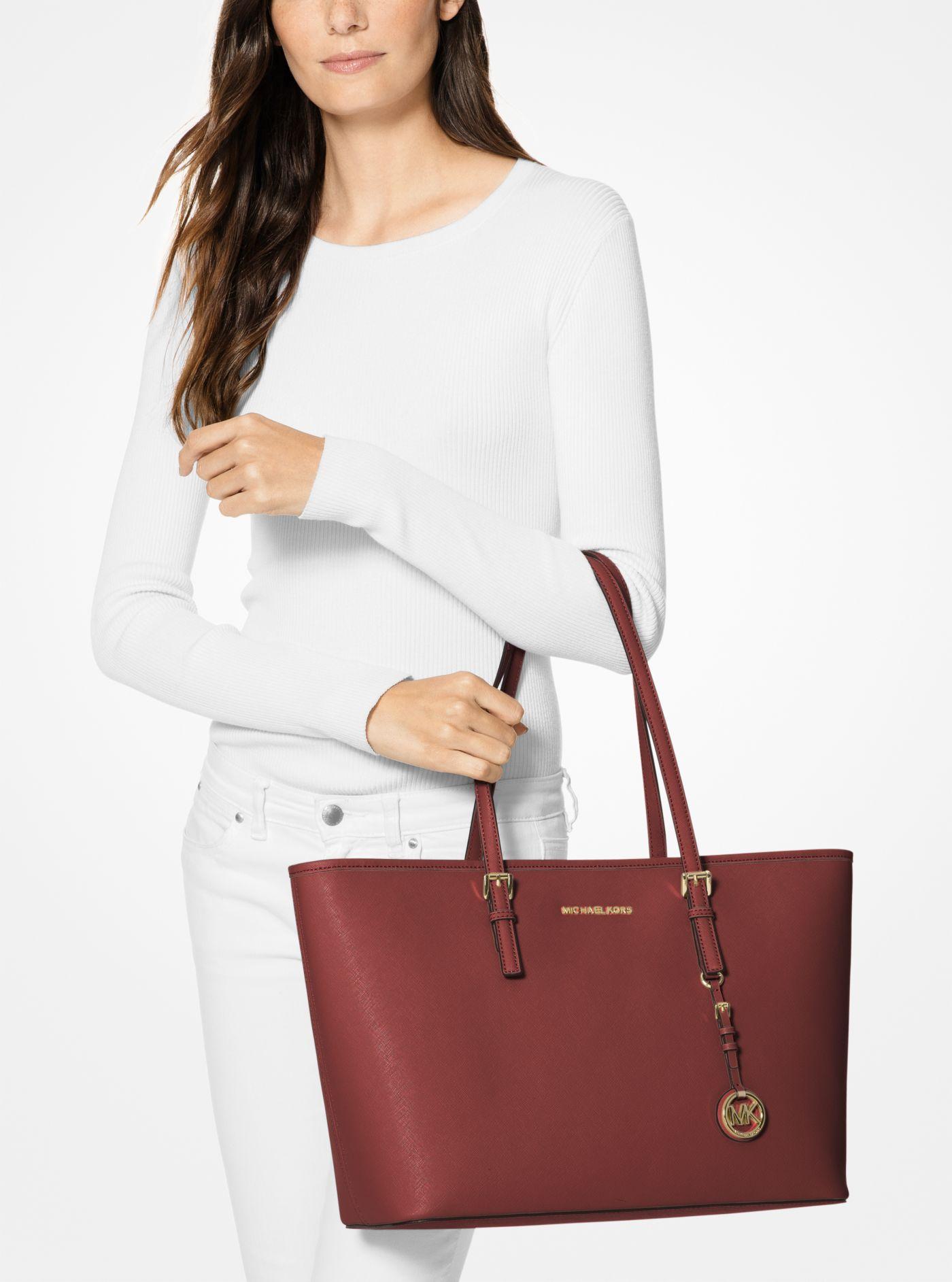 saffiano leather medium tote