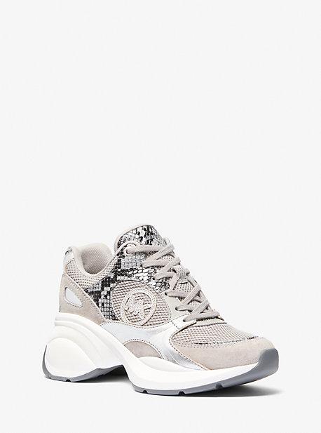 【MICHAEL KORS】Zuma Empire ロゴ メッシュ スニーカー Zuma Empire Signature Logo and Mesh Trainer | Michael Kors [US]