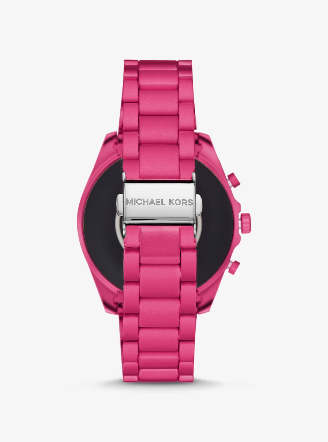Reloj inteligente Bradshaw Gen 5 de aluminio en tono rosa Michael Kors de  color Rosa | Lyst