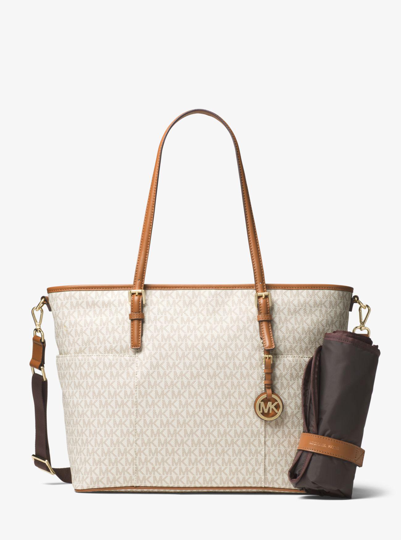 michael kors jet diaper bag