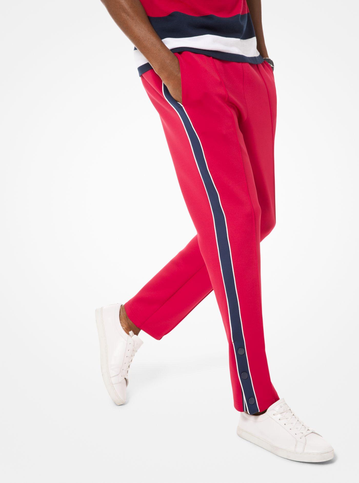 michael kors pants red
