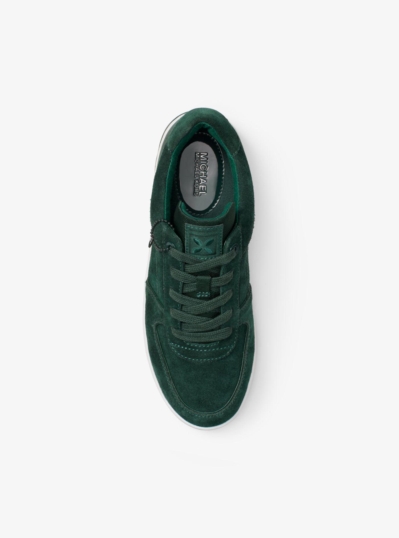 green michael kors sneakers