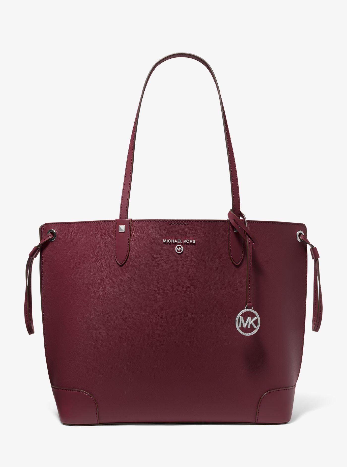 Michael Kors Edith Large Saffiano Leather Tote Bag | Lyst
