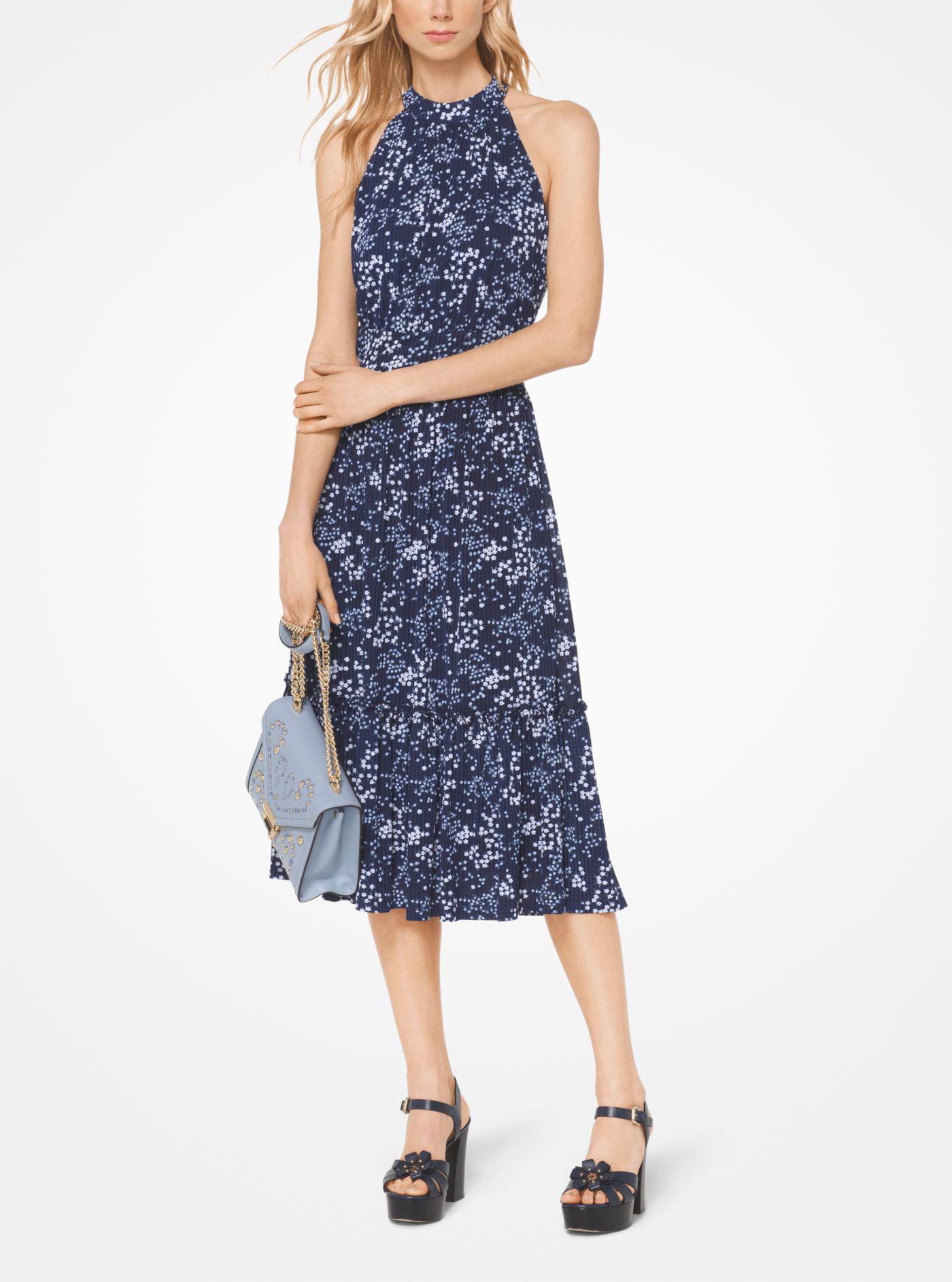 Michael Kors Synthetic Floral Halter 